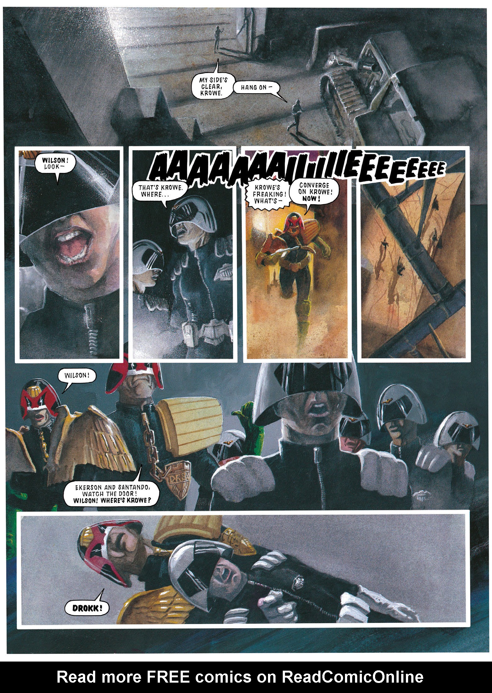 Read online Essential Judge Dredd: Judgement Day comic -  Issue # TPB - 9