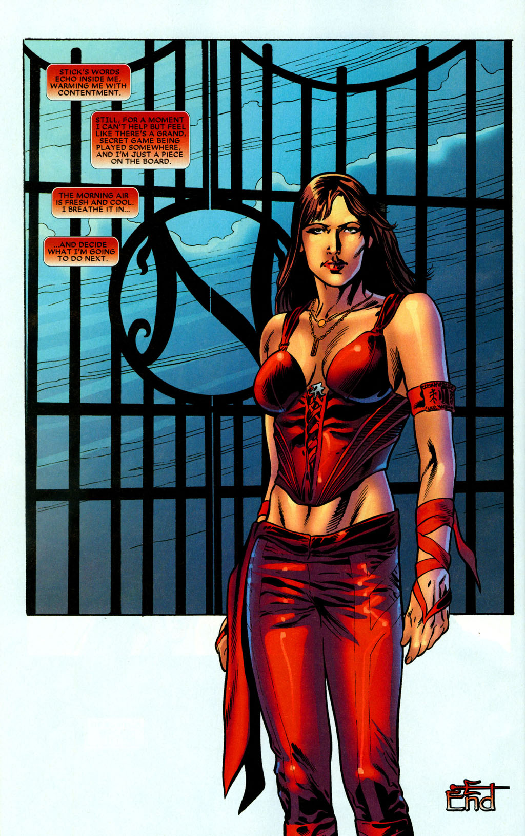 Read online Elektra: The Official Movie Adaptation comic -  Issue # Full - 49