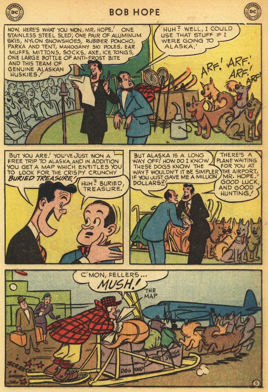 Read online The Adventures of Bob Hope comic -  Issue #17 - 7