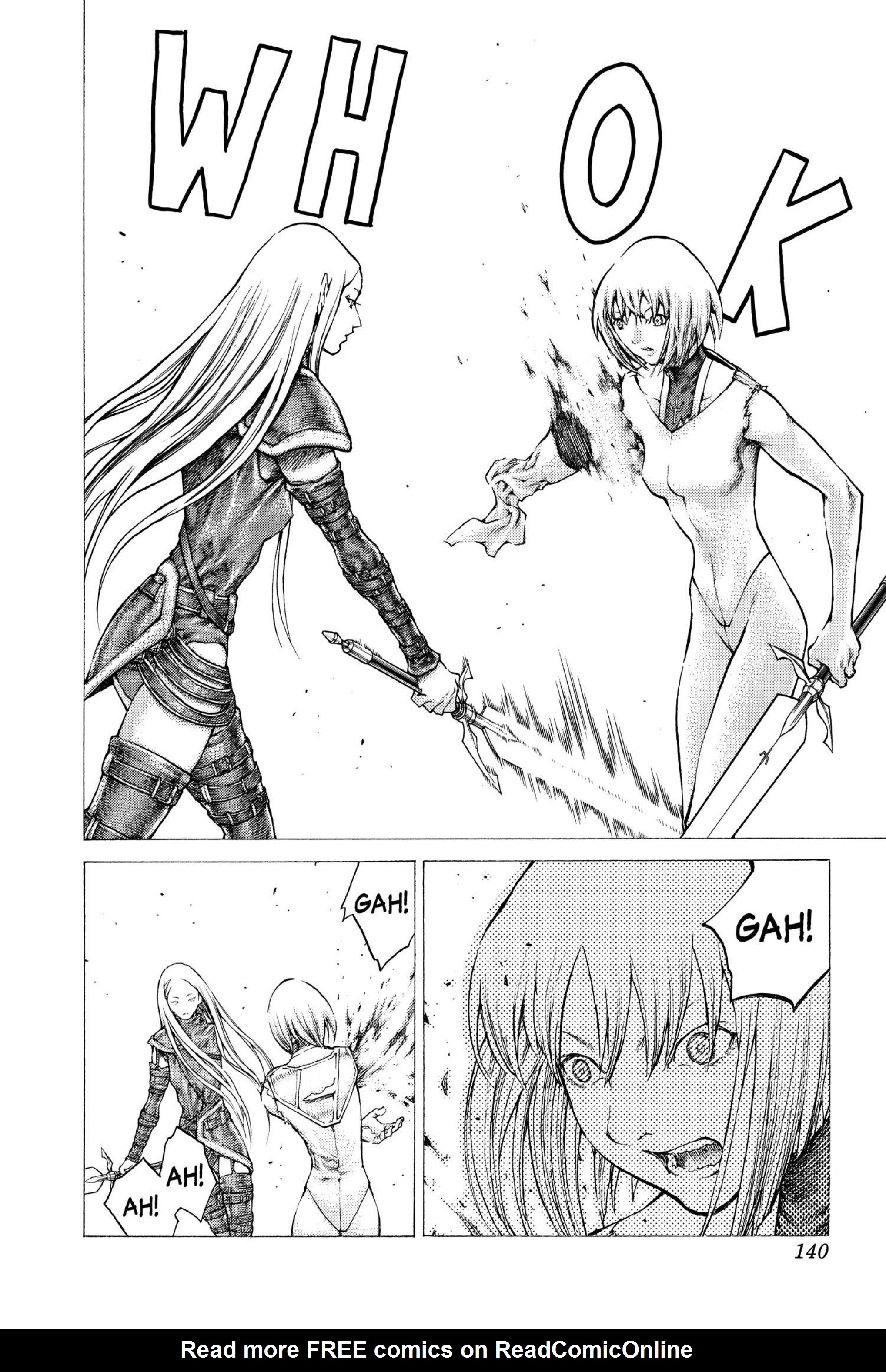 Read online Claymore comic -  Issue #7 - 131