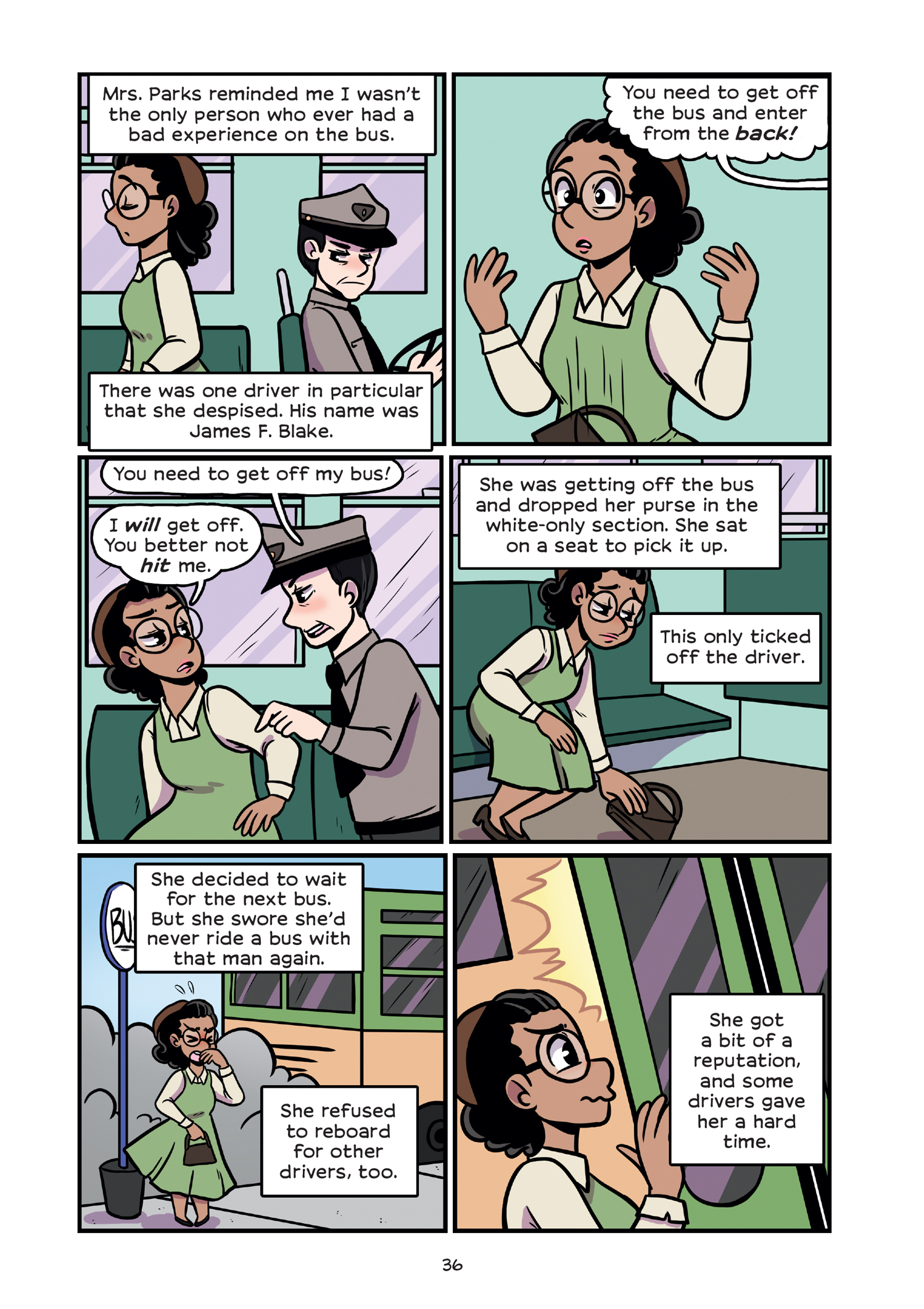 Read online History Comics comic -  Issue # Rosa Parks & Claudette Colvin - Civil Rights Heroes - 41
