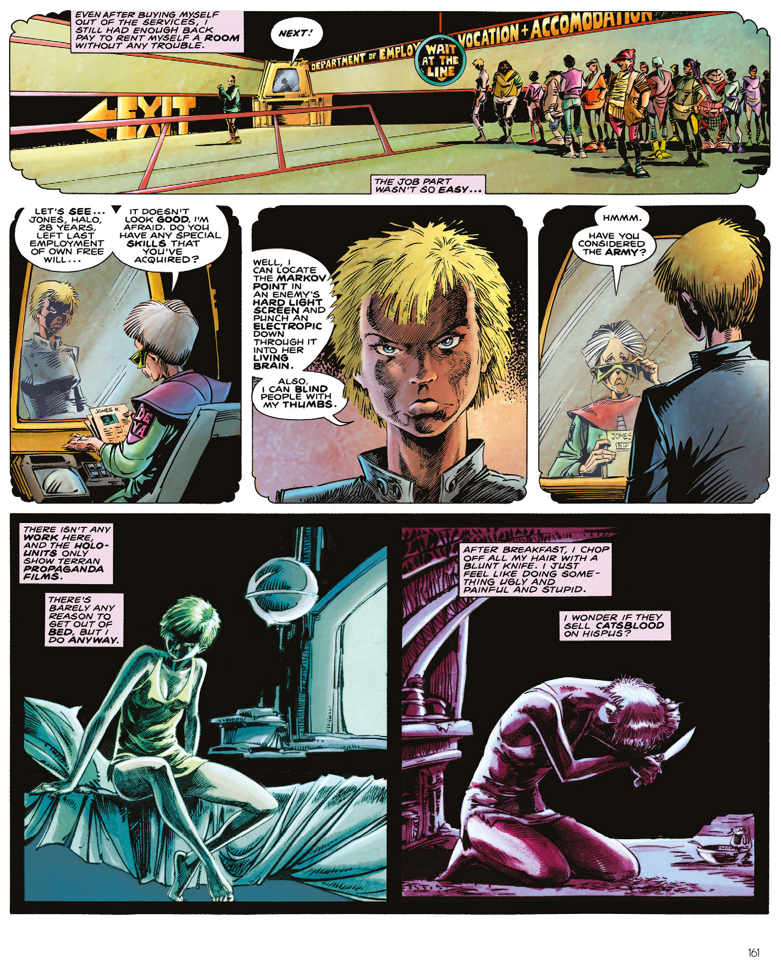 Read online The Ballad of Halo Jones: Full Colour Omnibus Edition comic -  Issue # TPB (Part 2) - 64