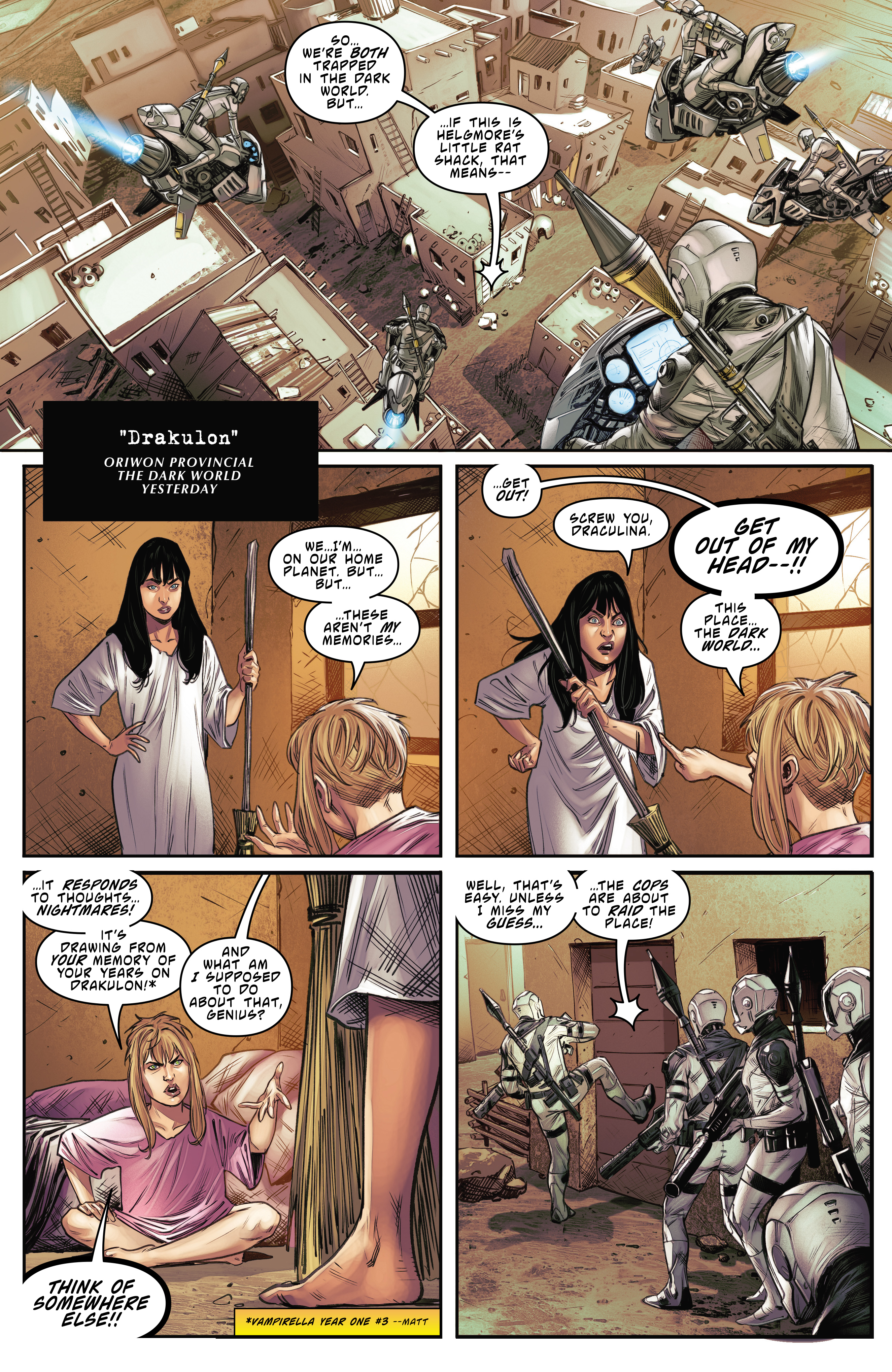 Read online Draculina: Blood Simple comic -  Issue #4 - 14
