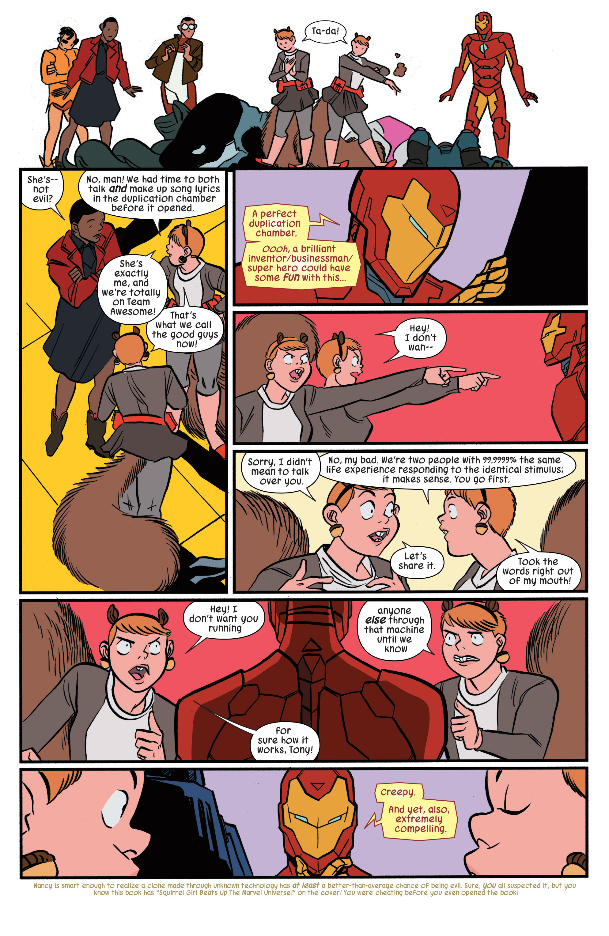 Read online The Unbeatable Squirrel Girl Beats Up the Marvel Universe comic -  Issue # TPB - 29