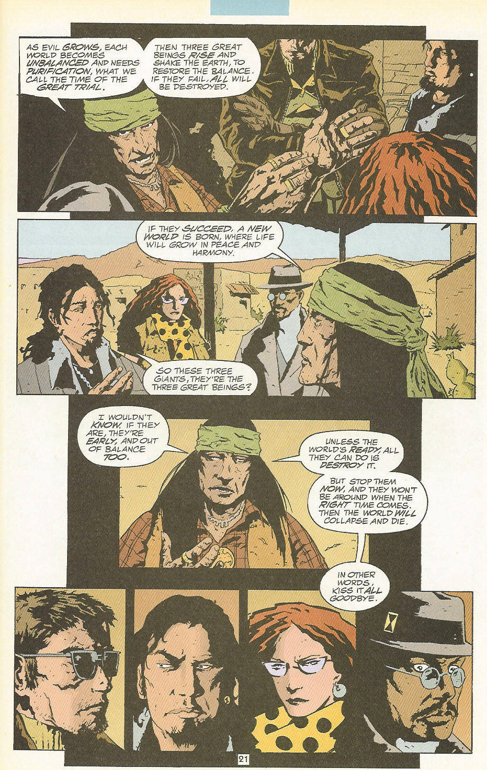 Read online Challengers of the Unknown (1997) comic -  Issue #15 - 24