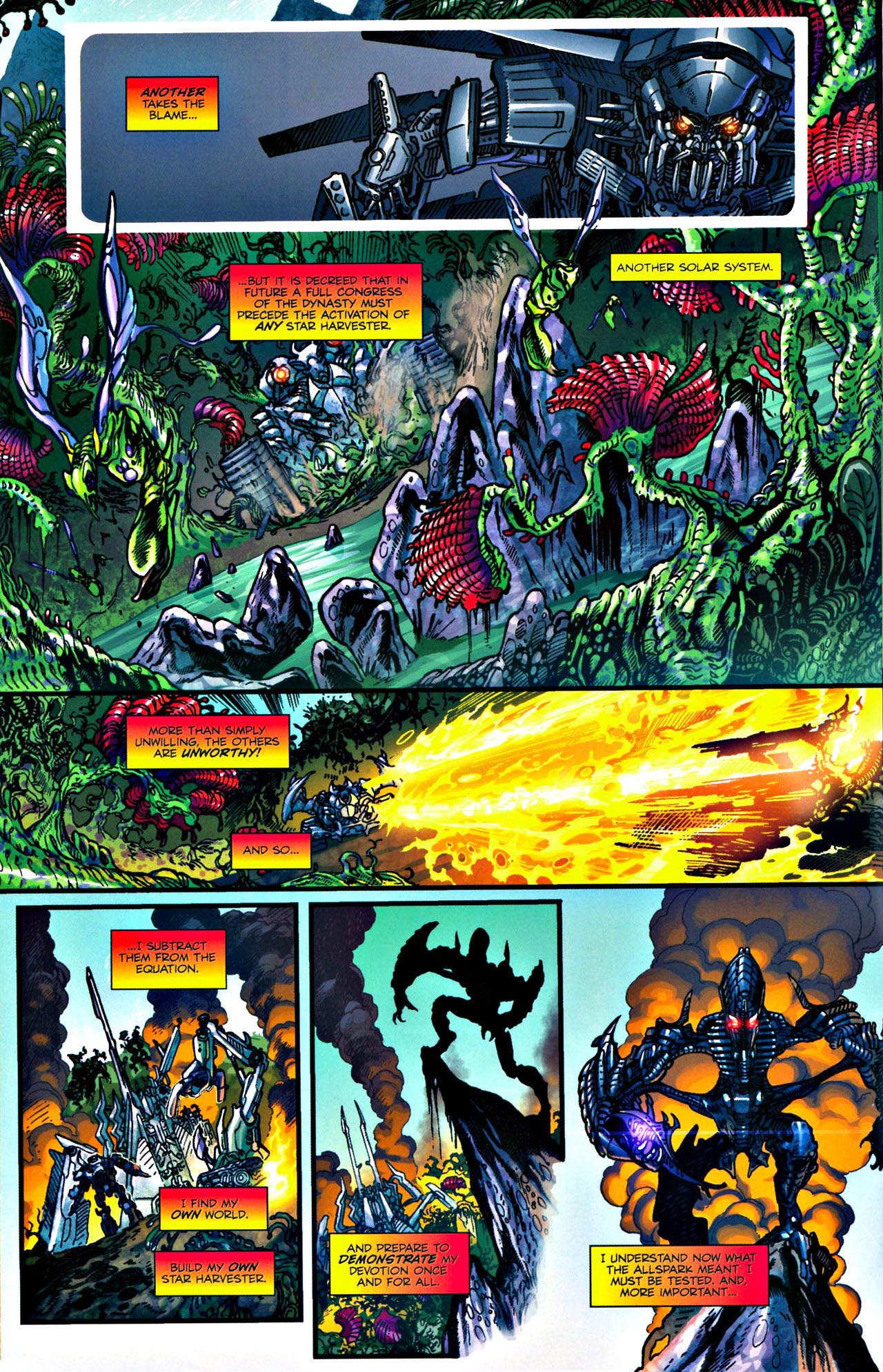 Read online Transformers: Tales of The Fallen comic -  Issue #4 - 7