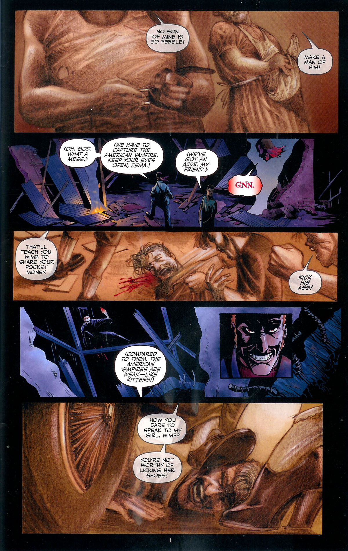 Read online CVO: Covert Vampiric Operations - African Blood comic -  Issue #3 - 3