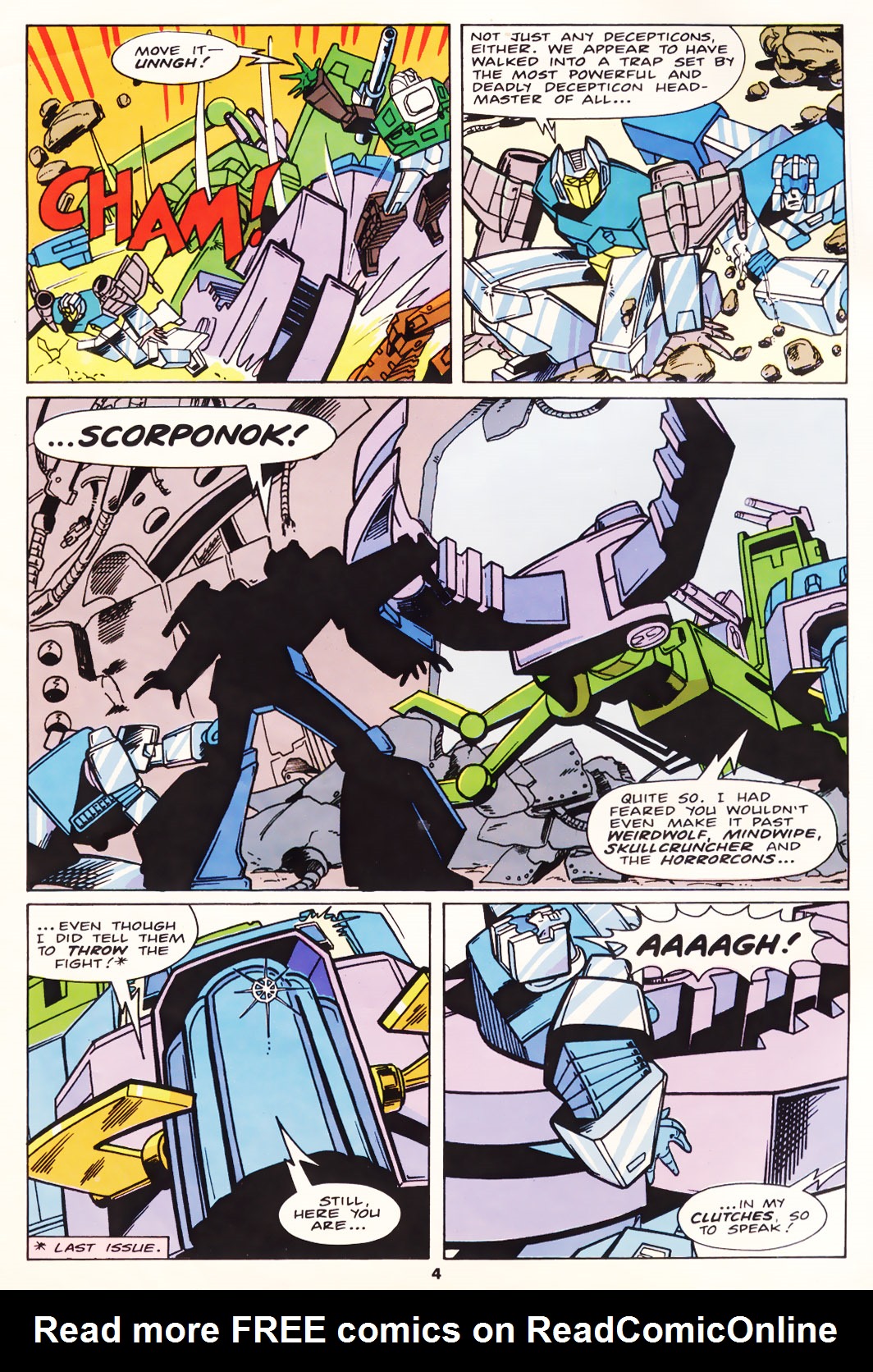Read online The Transformers (UK) comic -  Issue #131 - 4
