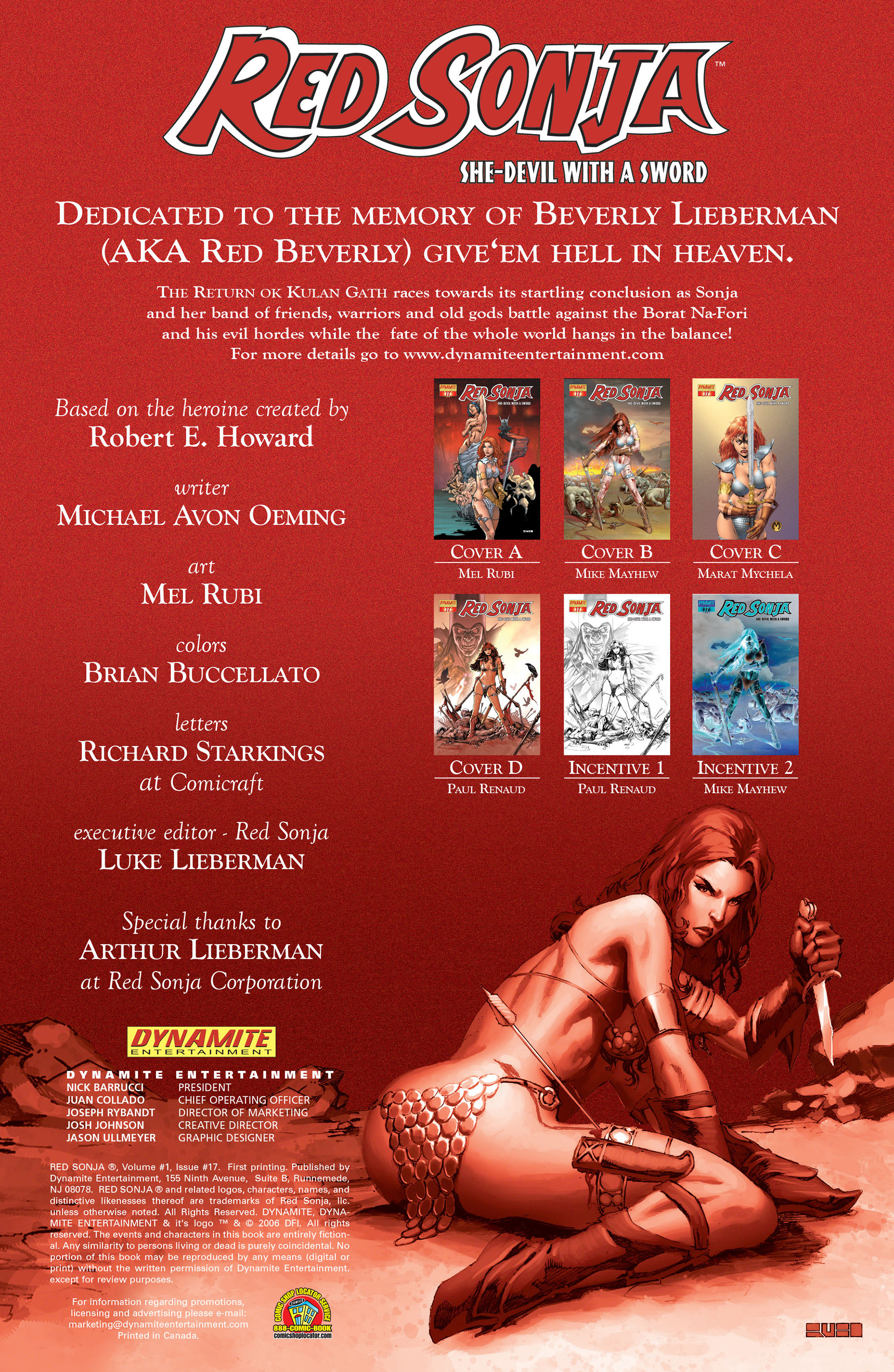 Read online Red Sonja Omnibus comic -  Issue # TPB 1 (Part 4) - 81