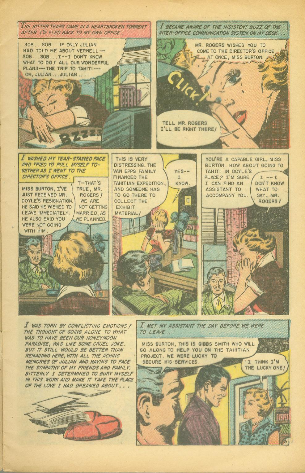 Read online Glamorous Romances comic -  Issue #72 - 5