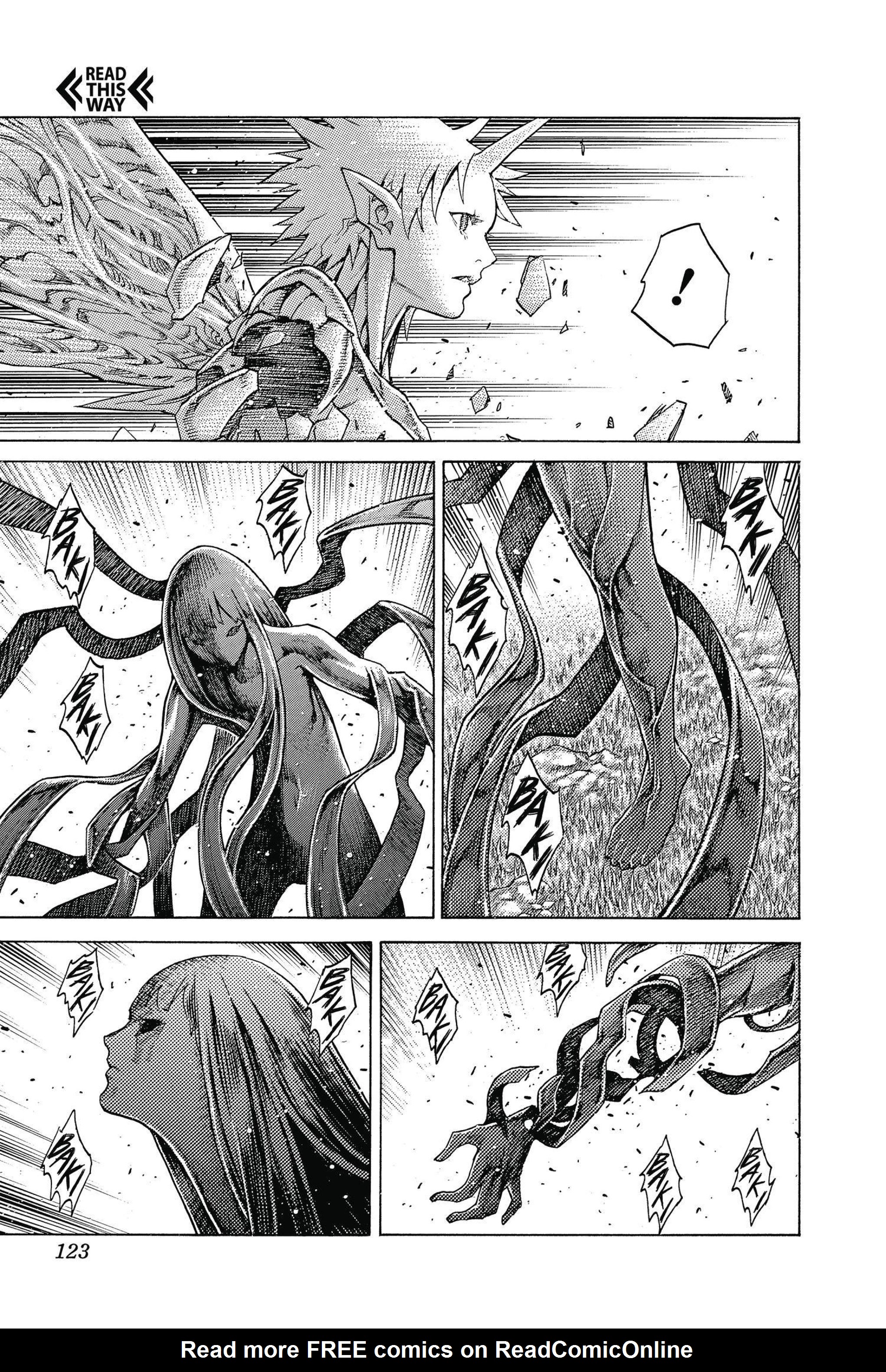 Read online Claymore comic -  Issue #24 - 115