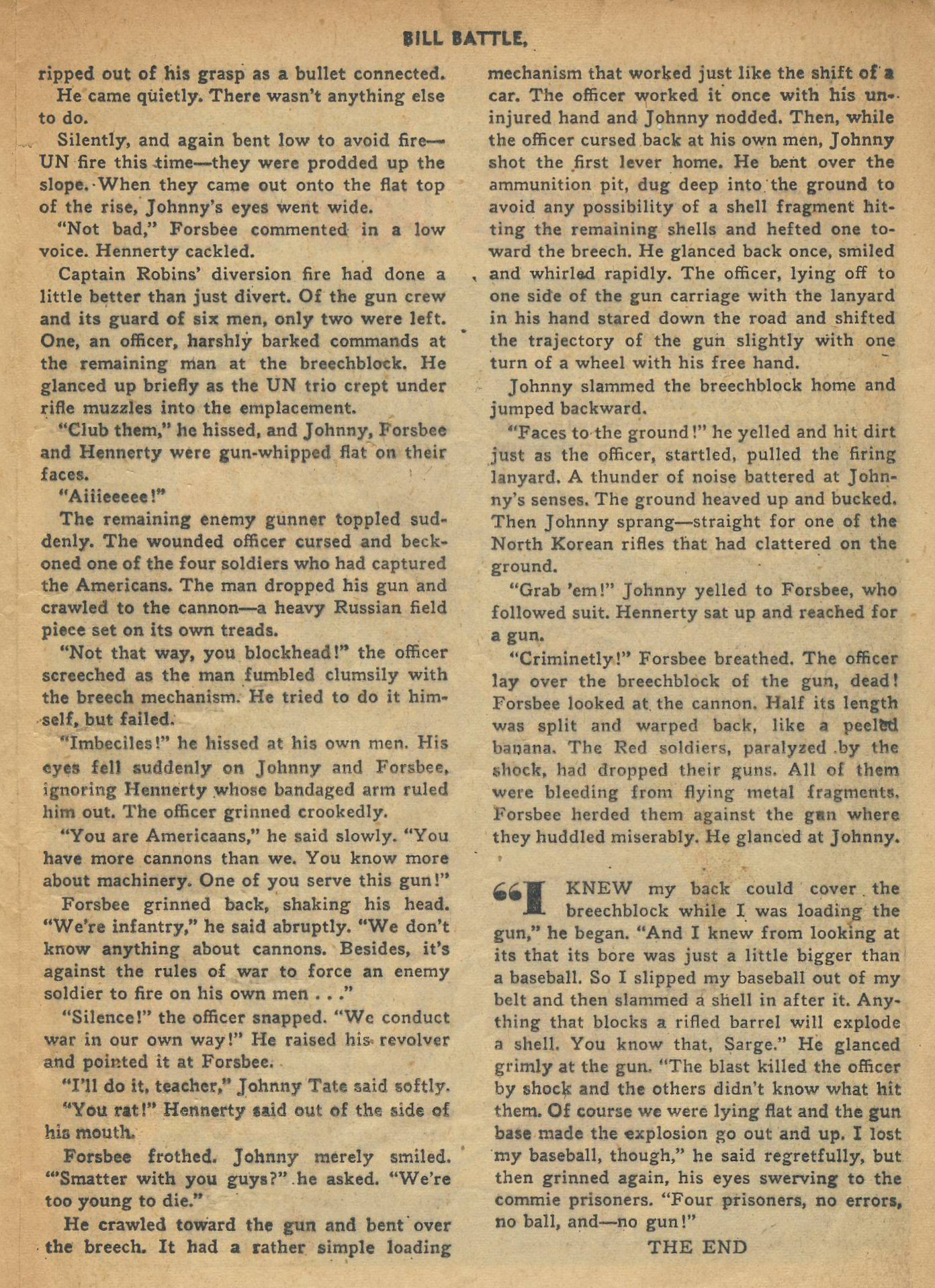 Read online Bill Battle: The One Man Army comic -  Issue #1 - 17