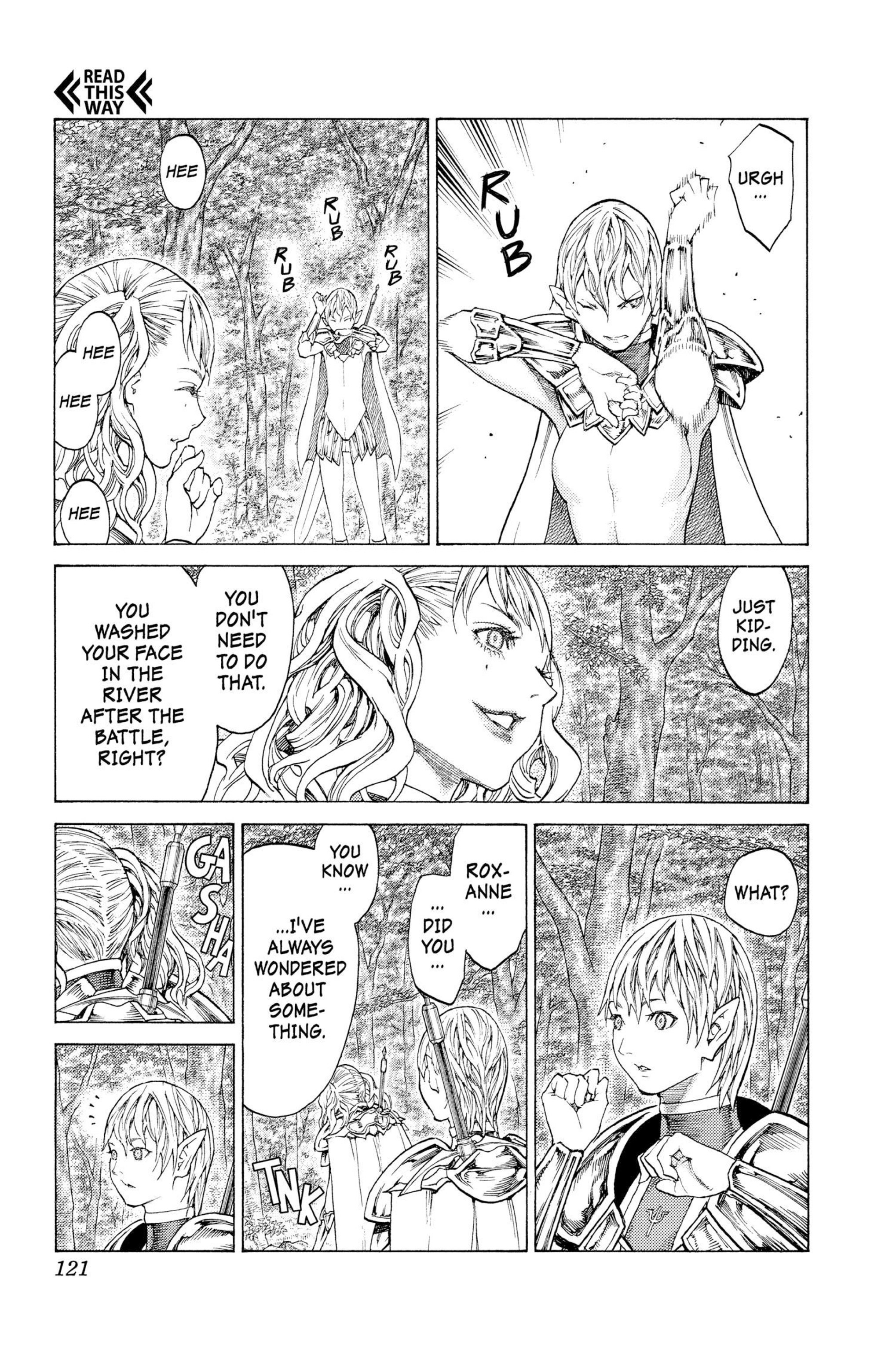 Read online Claymore comic -  Issue #21 - 111