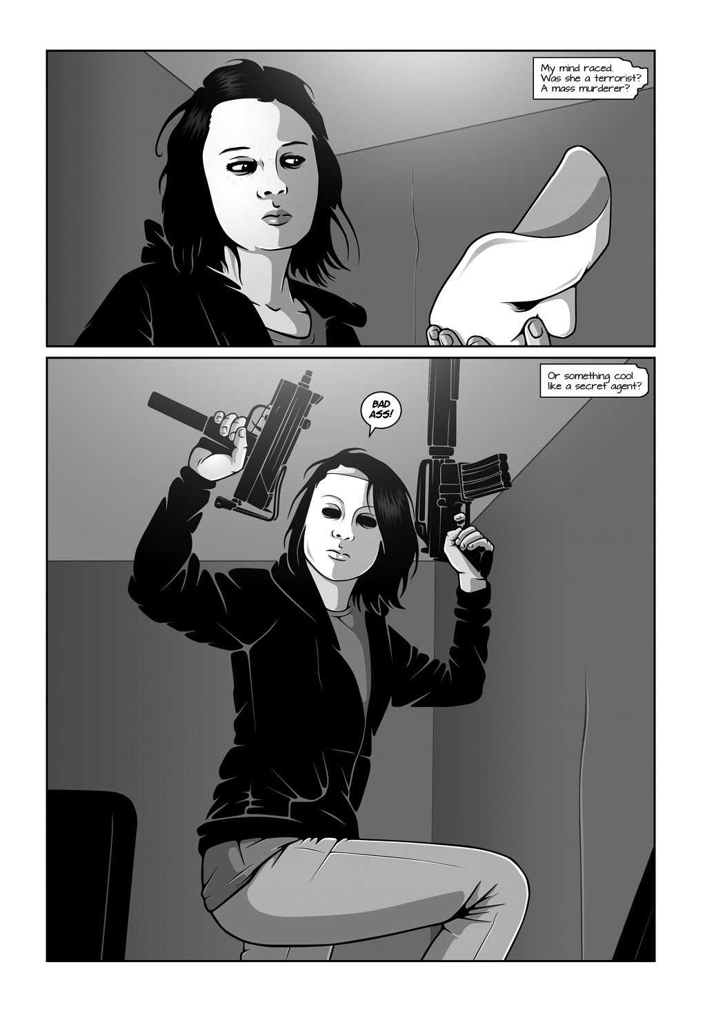 Read online Hollow Girl comic -  Issue #9 - 22