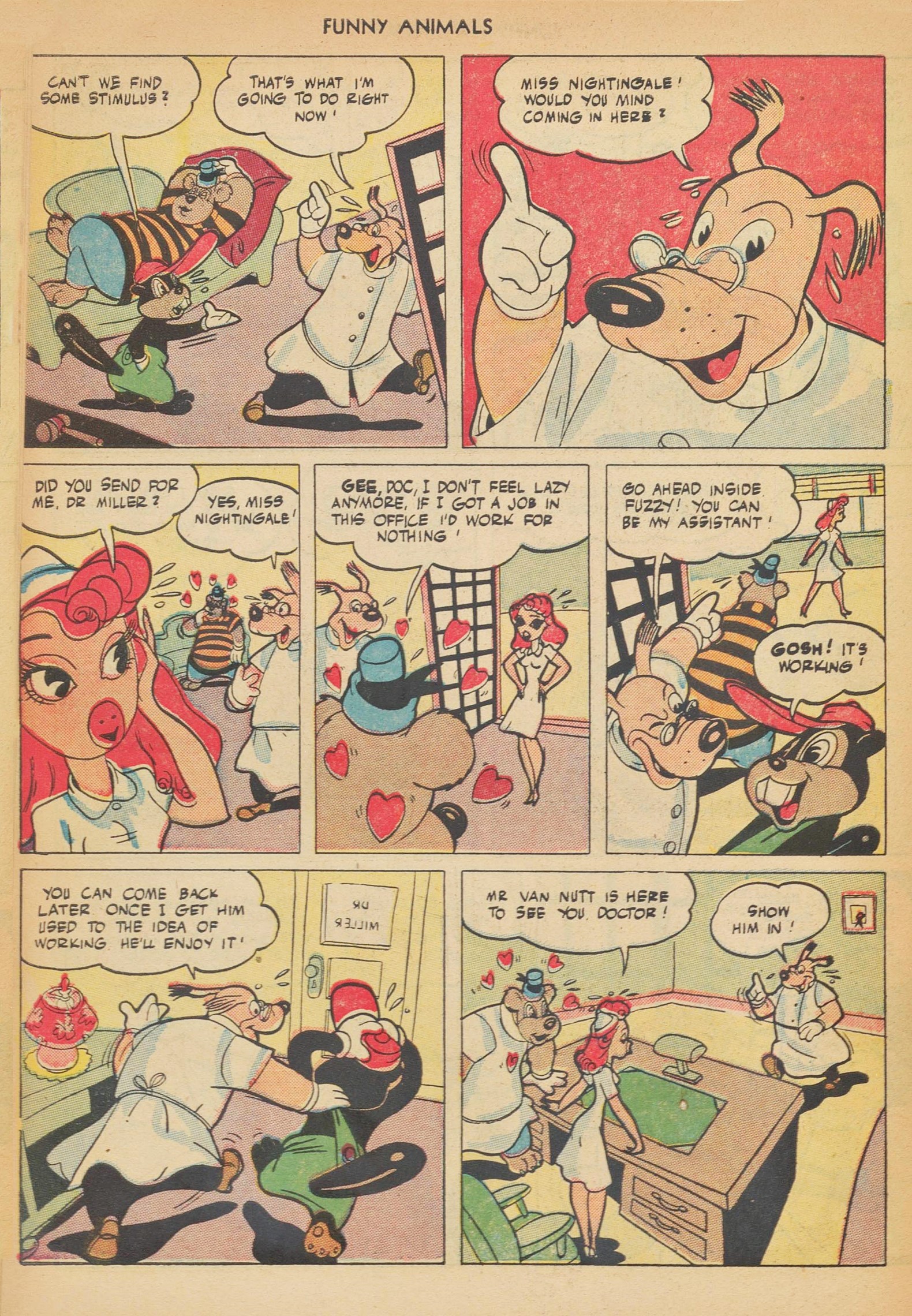 Read online Fawcett's Funny Animals comic -  Issue #49 - 30