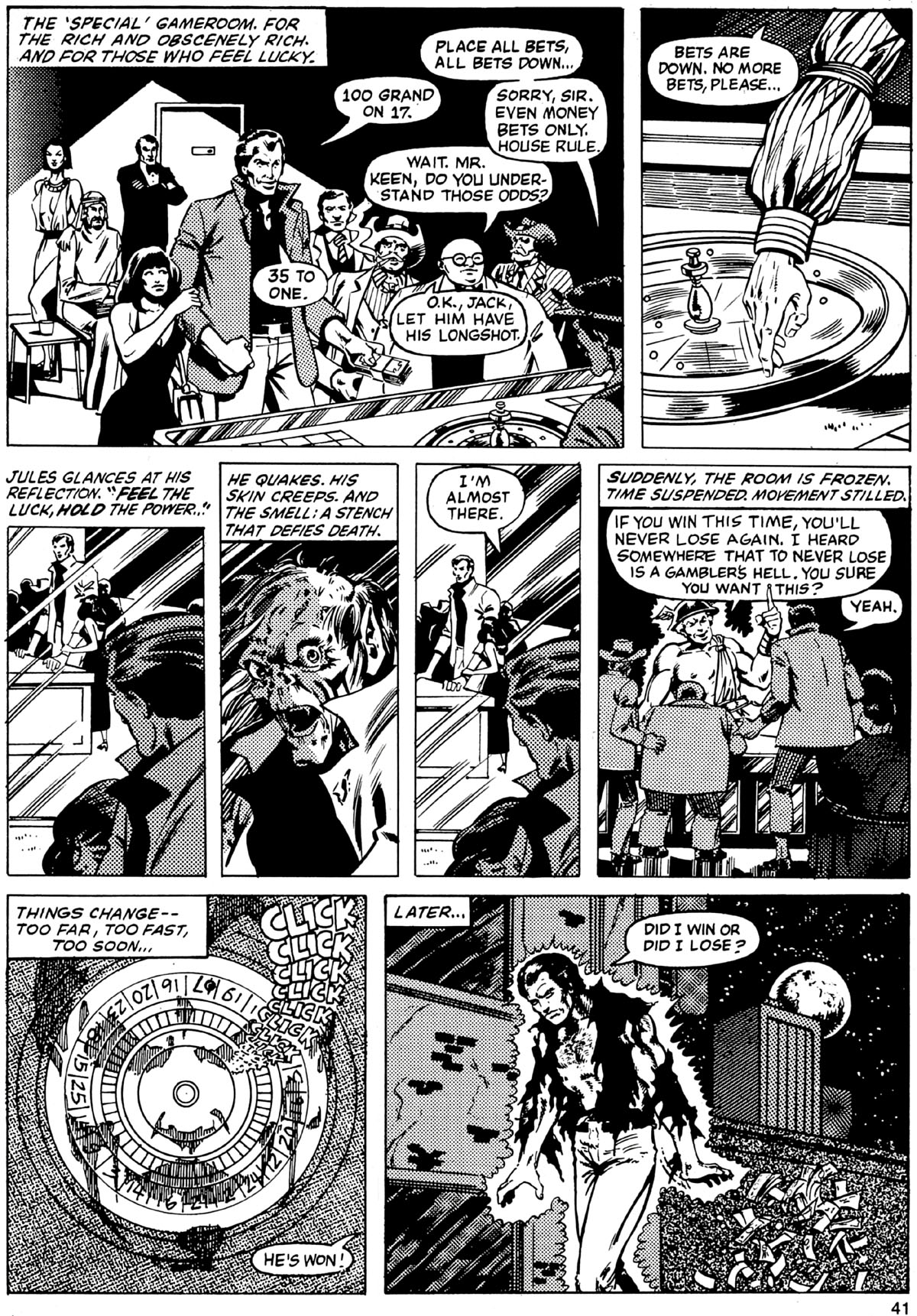 Read online Bizarre Adventures comic -  Issue #32 - 40