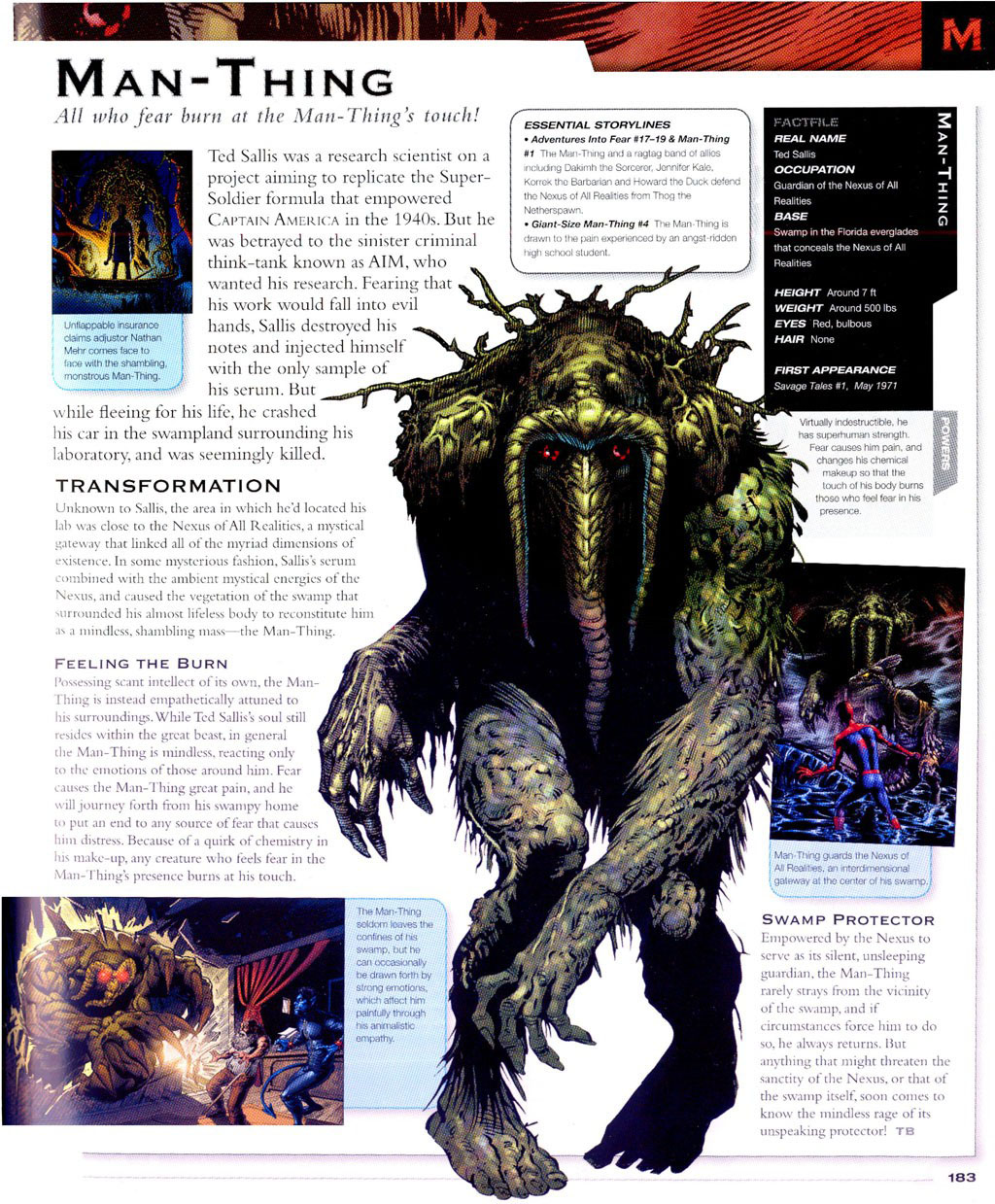 Read online The Marvel Encyclopedia comic -  Issue # TPB - 179
