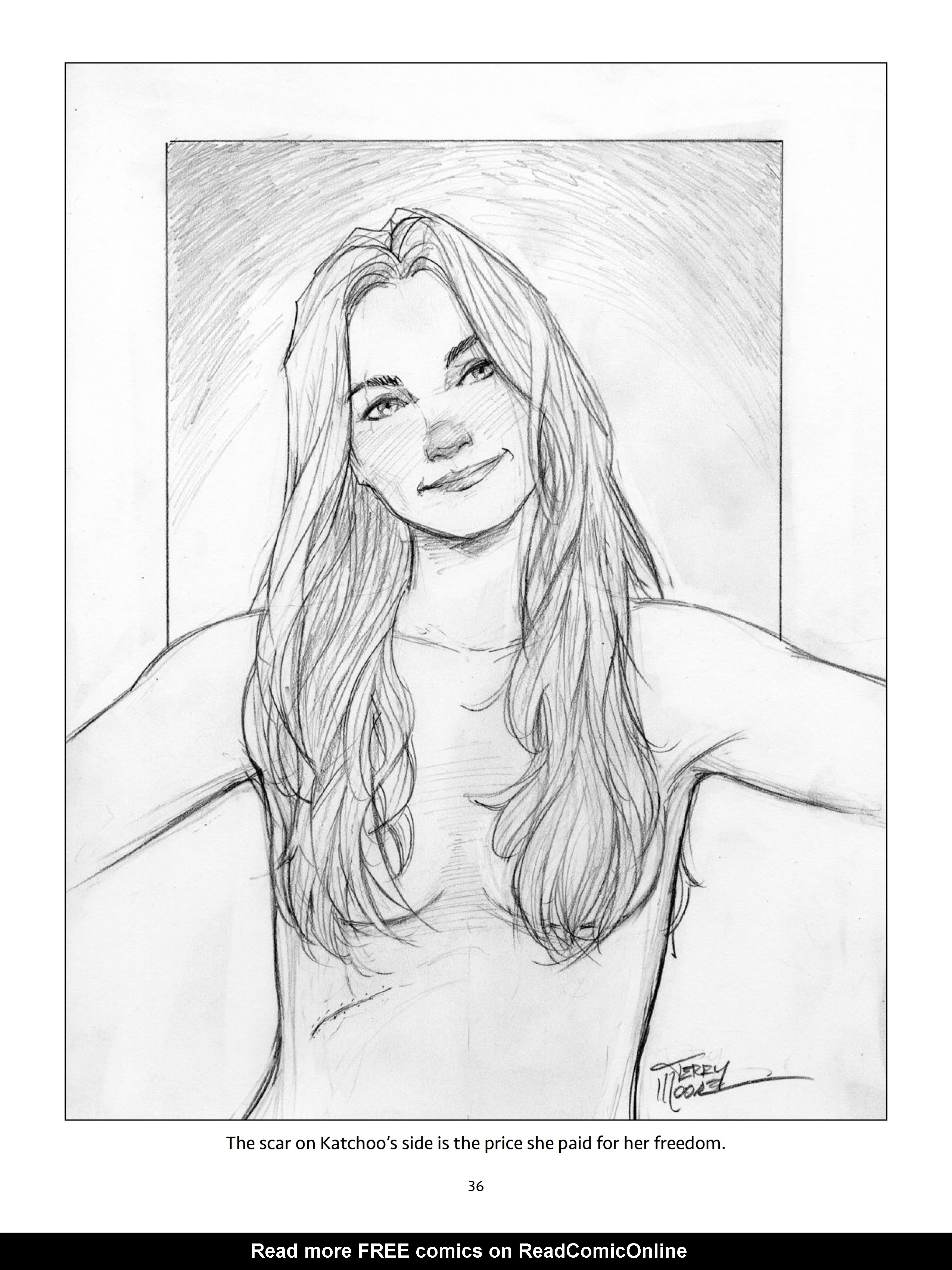 Read online Terry Moore after dark… comic -  Issue # TPB - 37