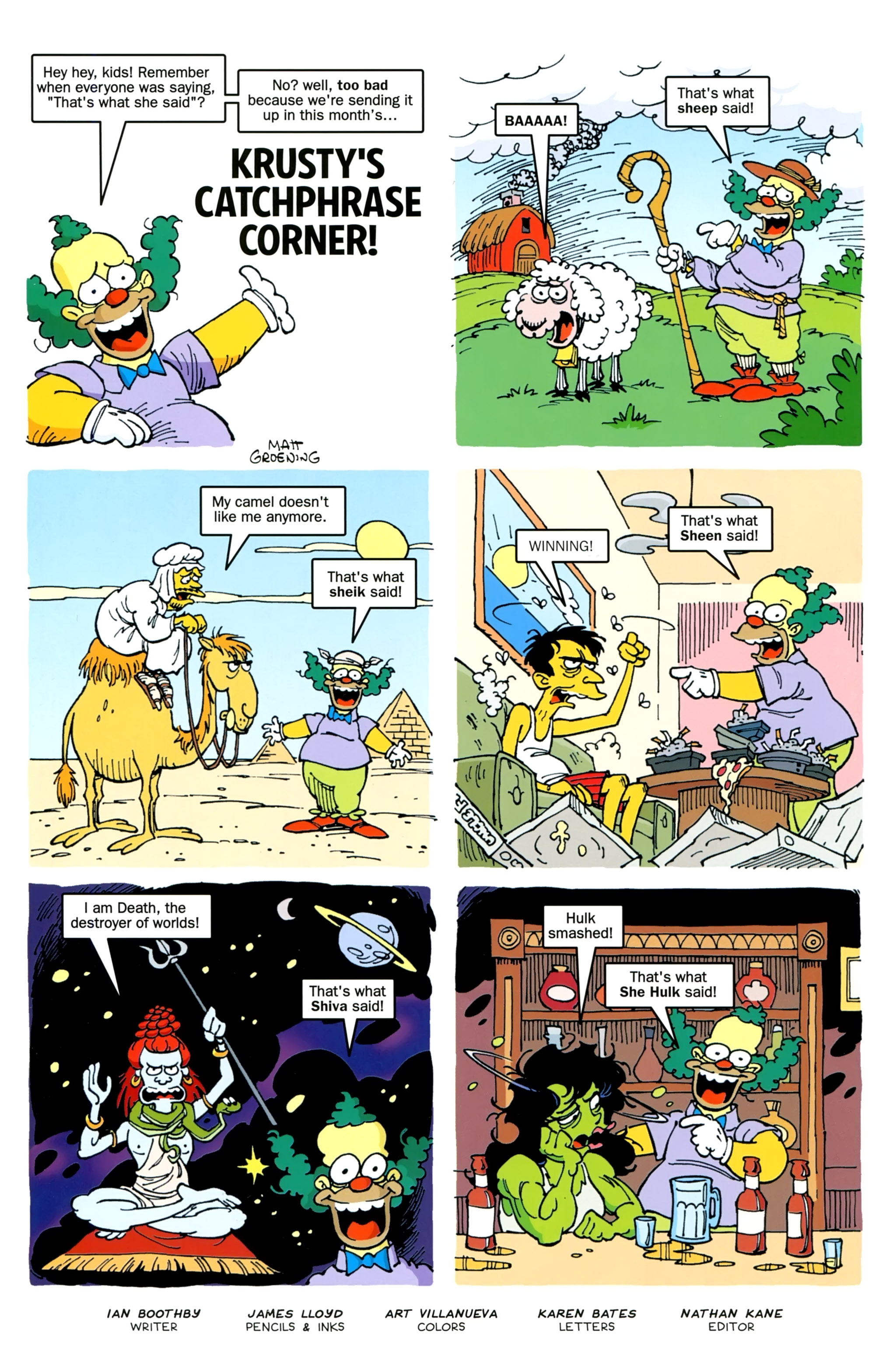 Read online Bongo Comics Free-For-All! comic -  Issue #2016 - 17