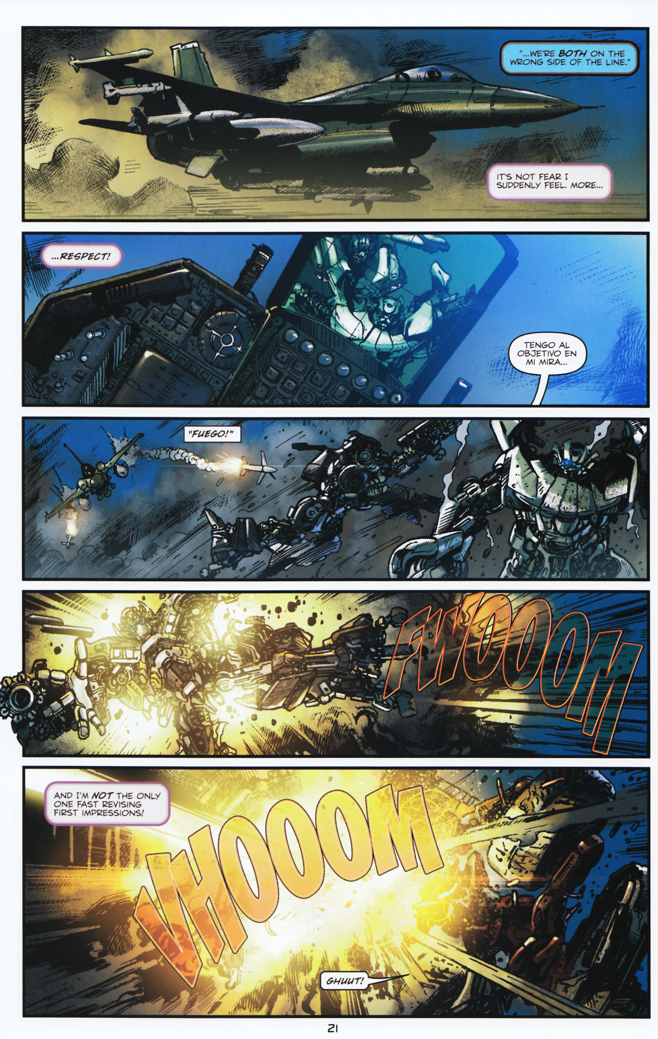 Read online Transformers: Tales of The Fallen comic -  Issue #2 - 22