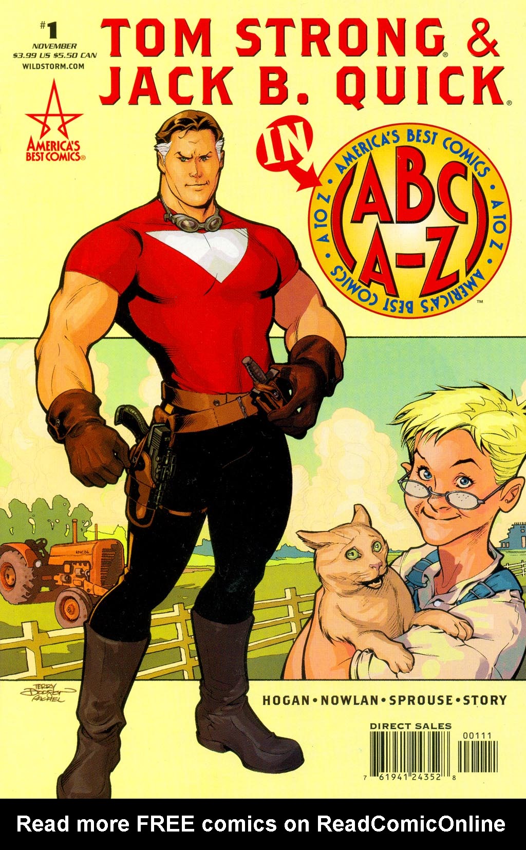 Read online ABC: A-Z, Tom Strong and Jack B. Quick comic -  Issue #ABC: A-Z, Tom Strong and Jack B. Quick Full - 1