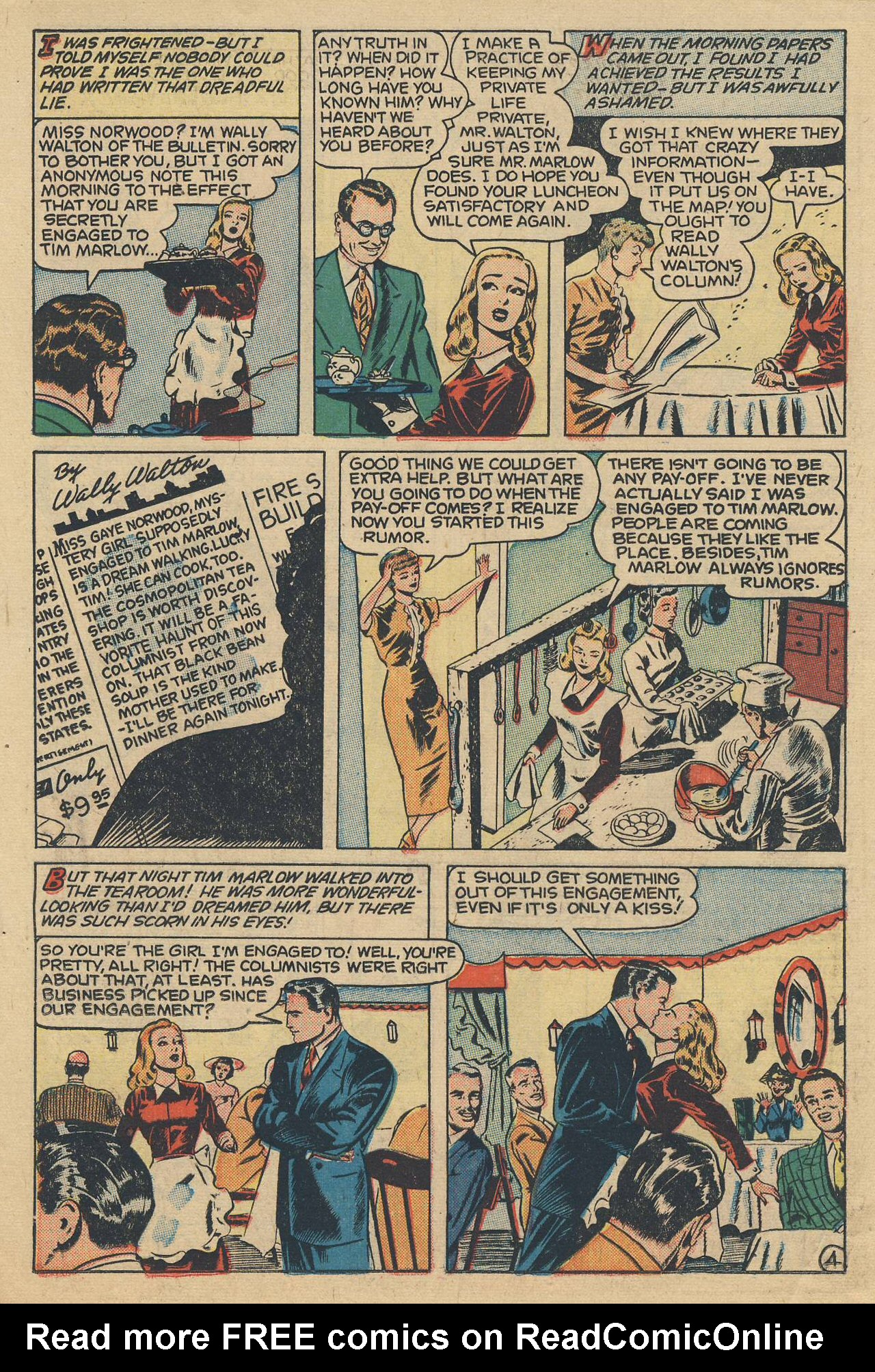 Read online Glamorous Romances comic -  Issue #43 - 22