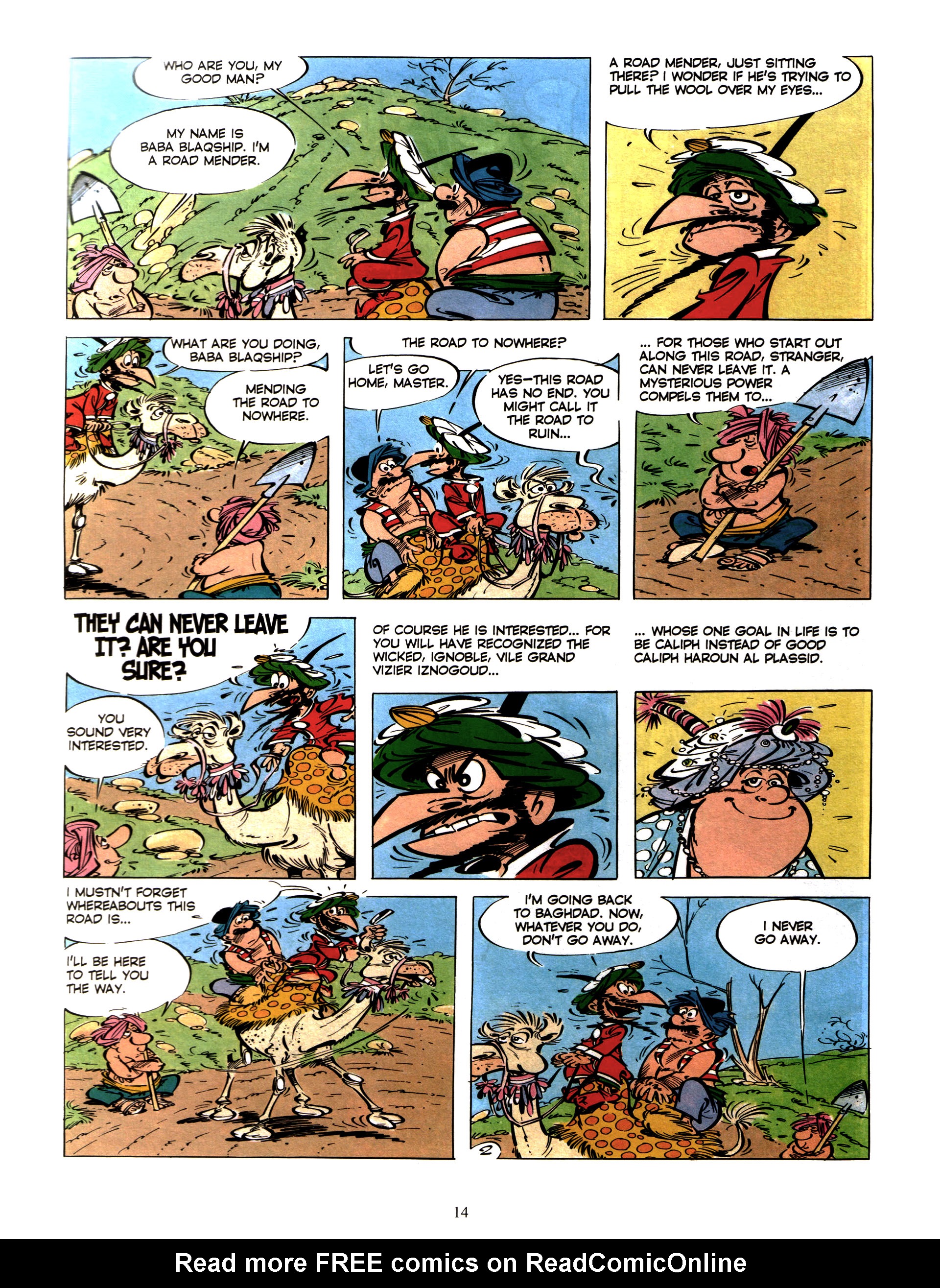 Read online Iznogoud comic -  Issue #4 - 12