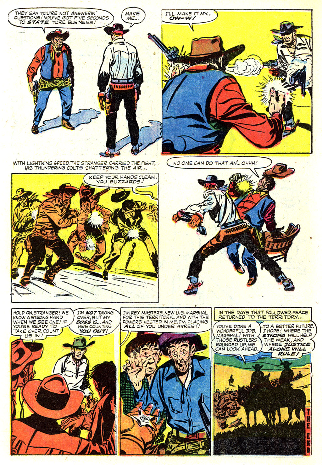 Read online Two Gun Western comic -  Issue #7 - 14