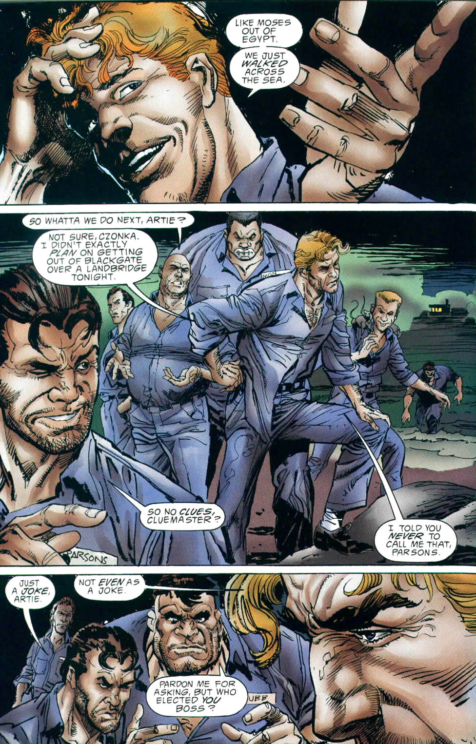 Read online Batman: Spoiler/Huntress: Blunt Trauma comic -  Issue # Full - 7