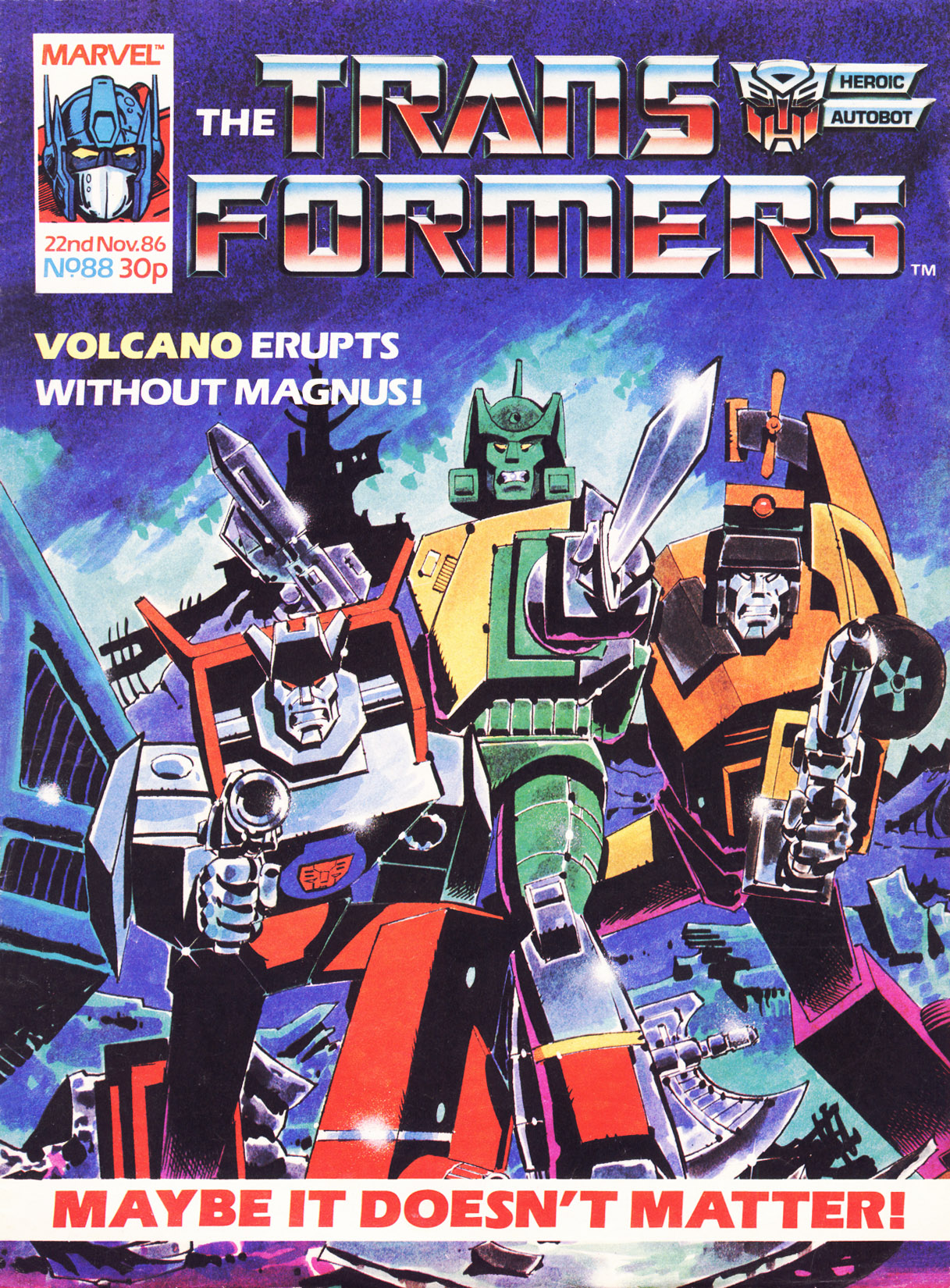 Read online The Transformers (UK) comic -  Issue #88 - 1
