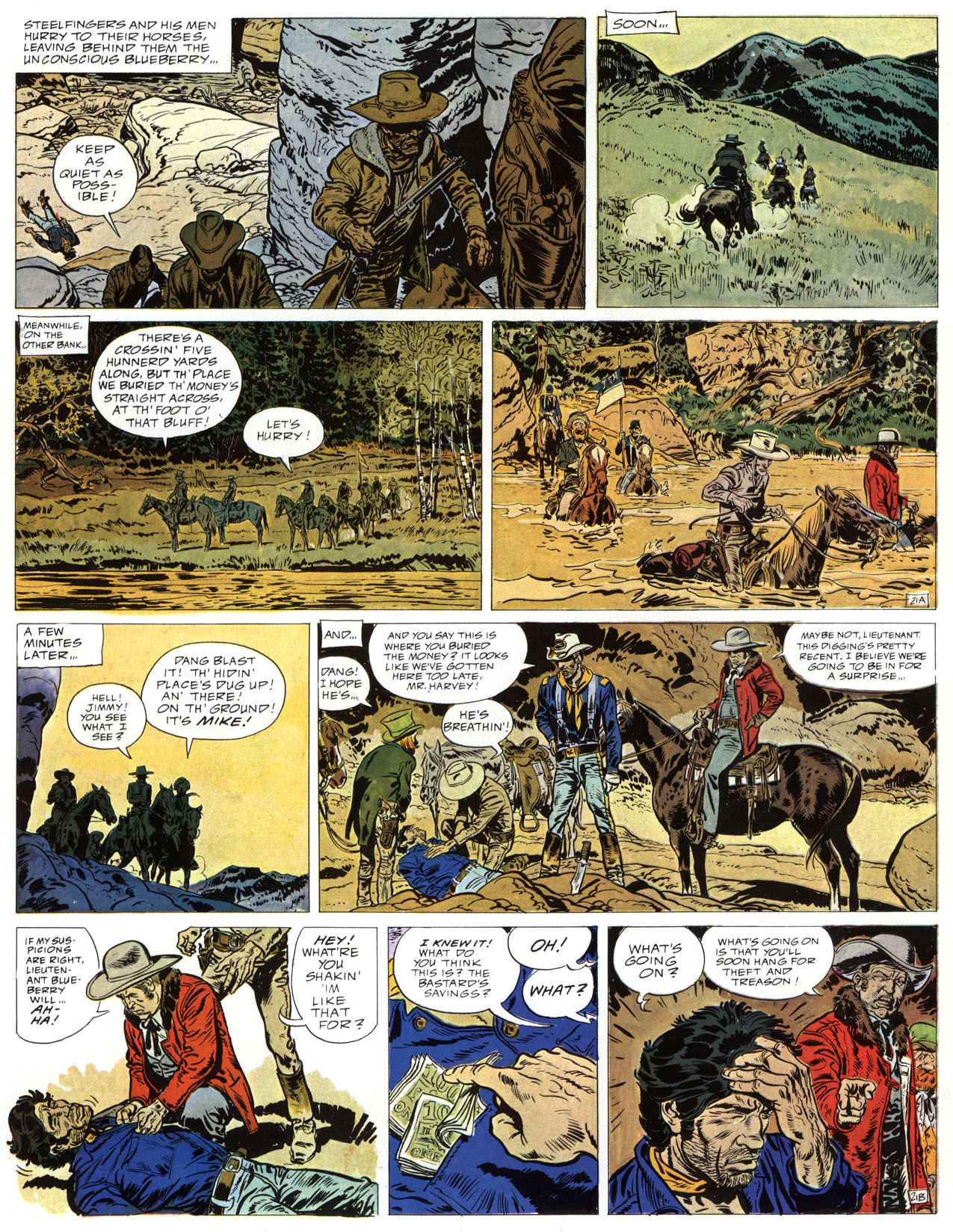 Read online Epic Graphic Novel: Lieutenant Blueberry comic -  Issue #3 - 25
