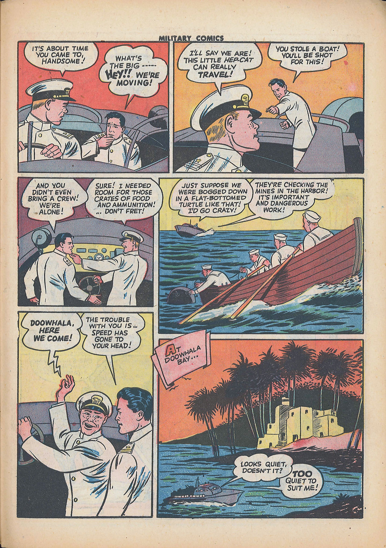 Read online Military Comics comic -  Issue #25 - 43