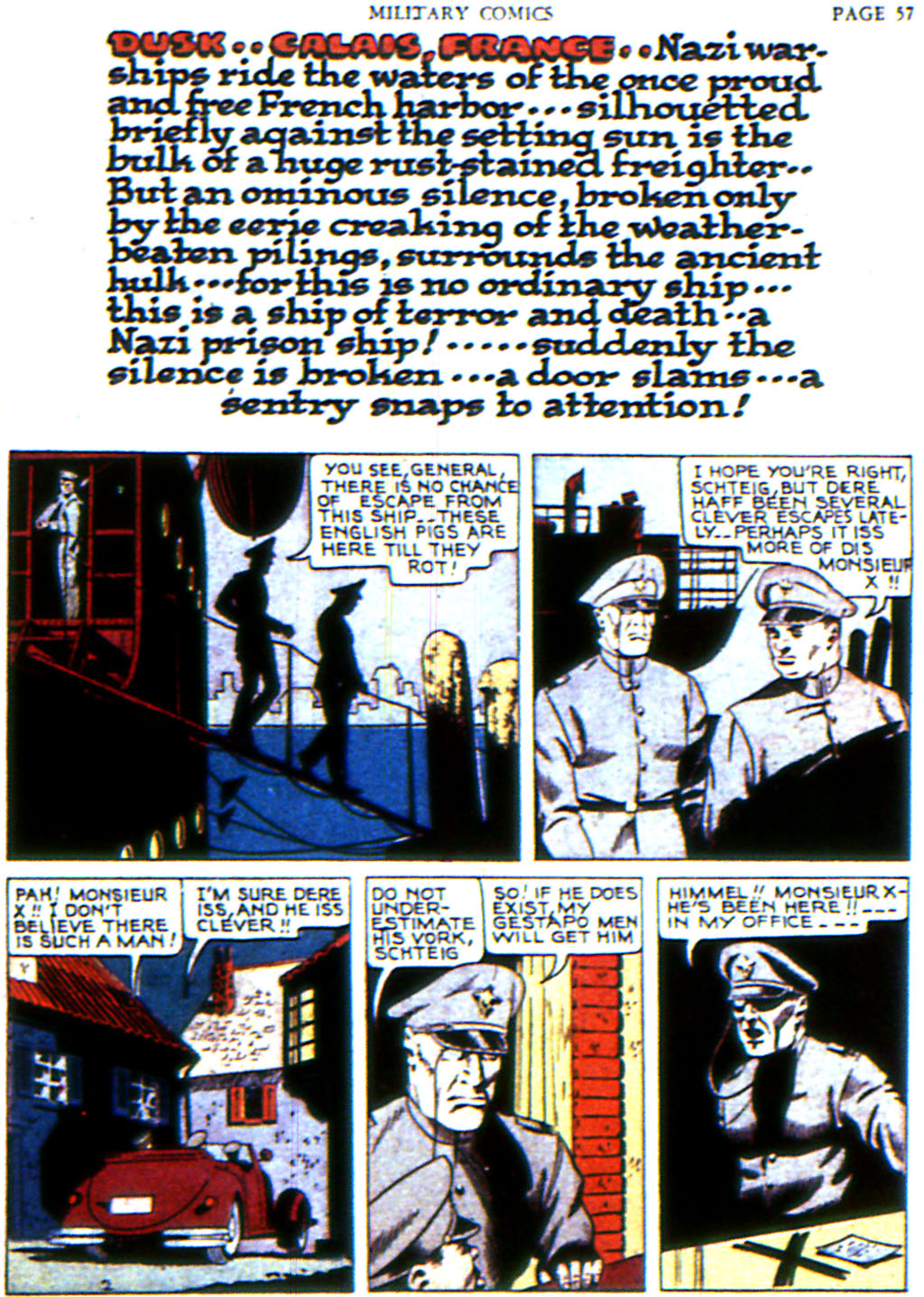 Read online Military Comics comic -  Issue #6 - 59