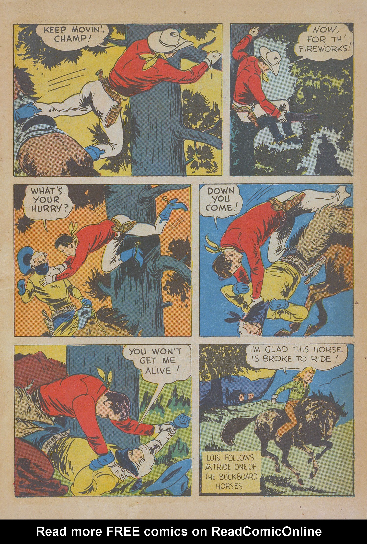 Read online Gene Autry Comics comic -  Issue #10 - 27