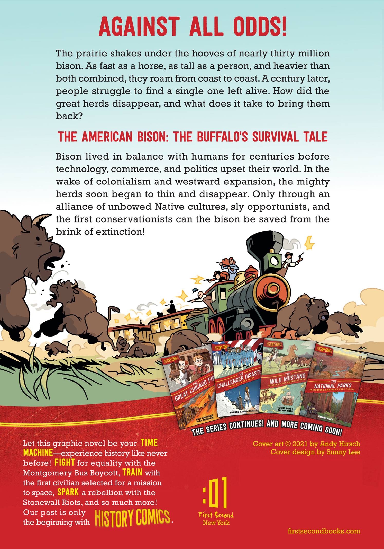 Read online History Comics comic -  Issue # The American Bison - The Buffalos Survival Tale - 129