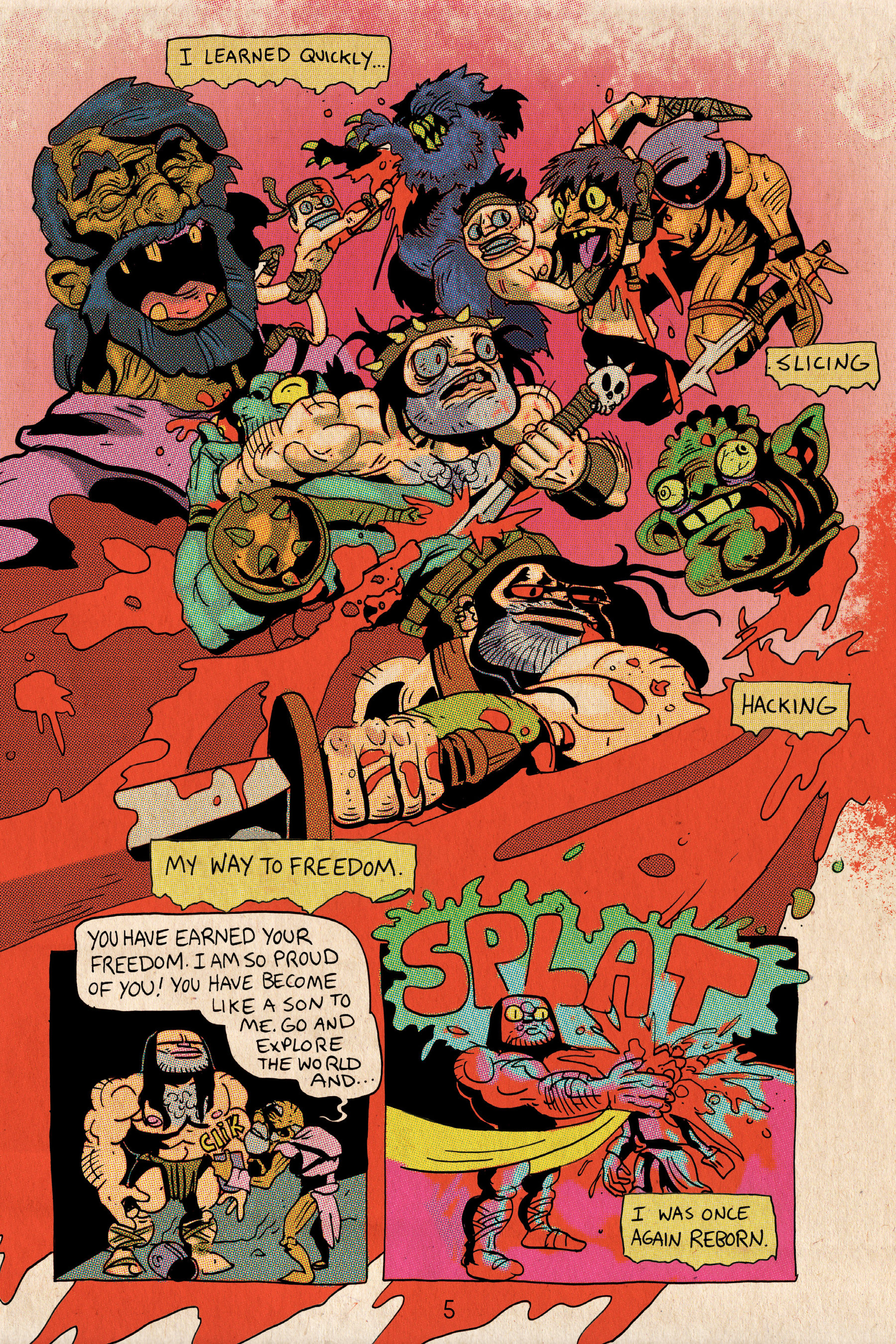 Read online Too Fast: The Story of Blood Billin comic -  Issue # Full - 7