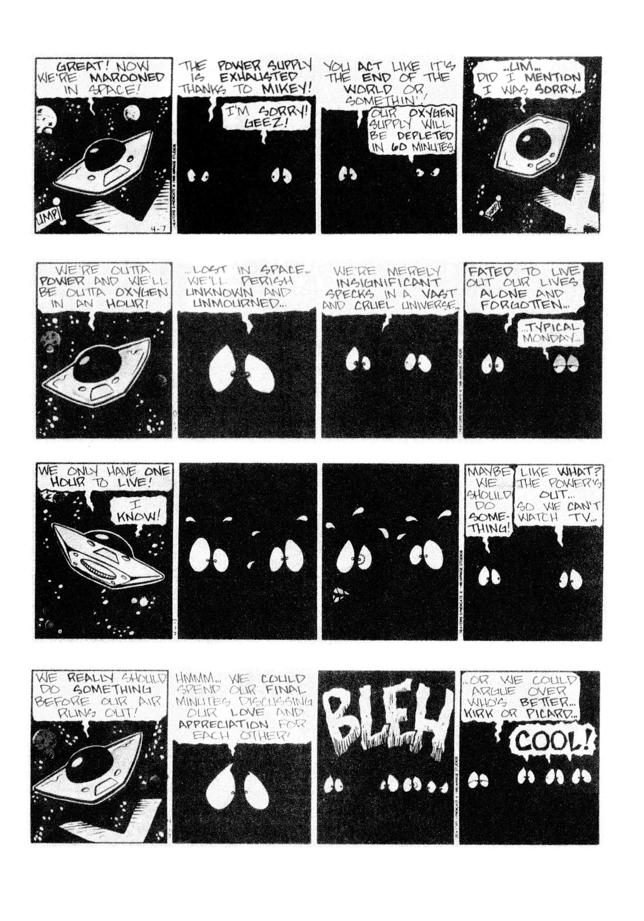 Read online Teenage Mutant Ninja Turtles: Complete Newspaper Daily Comic Strip Collection comic -  Issue # TPB 3 (Part 1) - 87