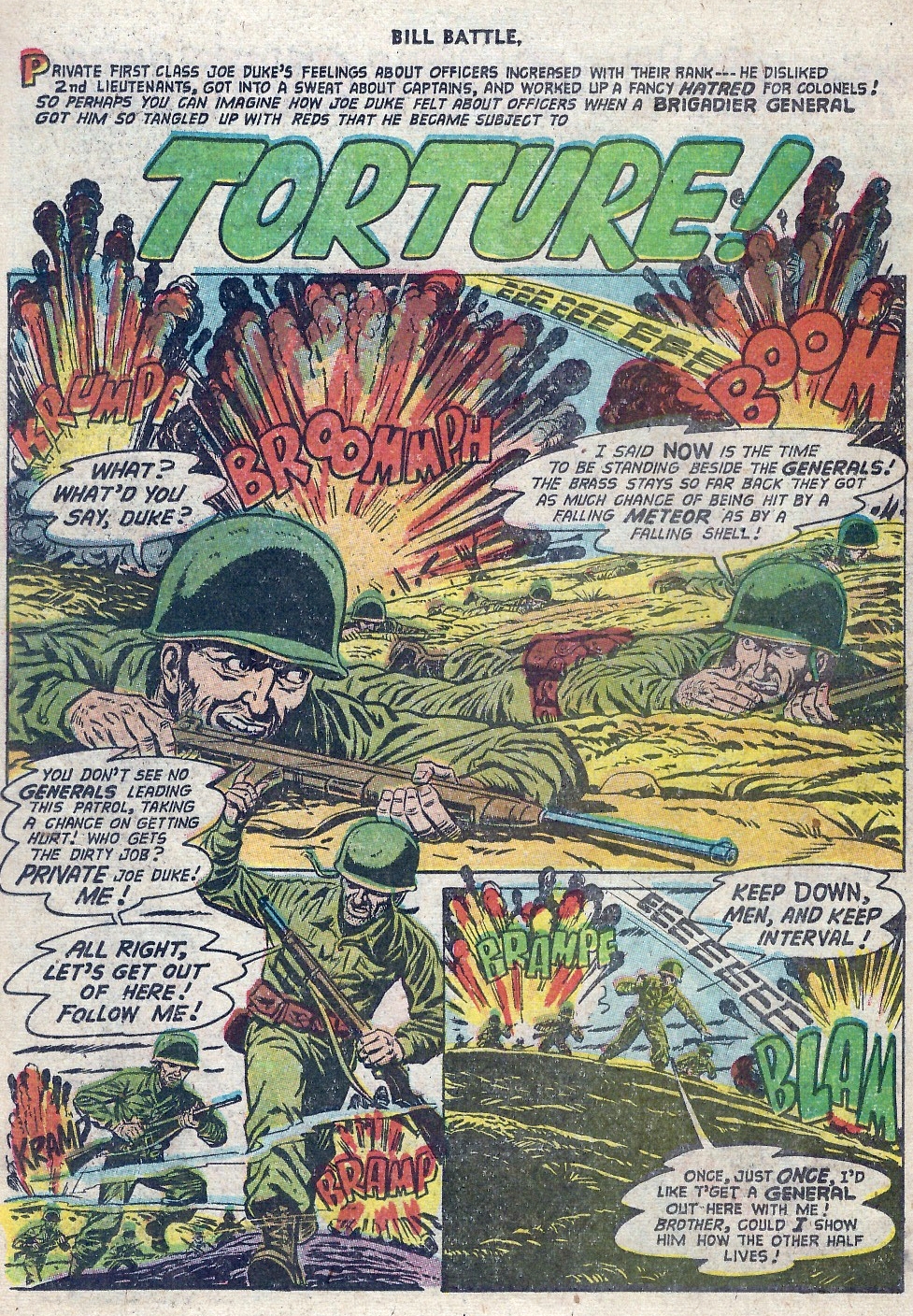 Read online Bill Battle: The One Man Army comic -  Issue #4 - 14