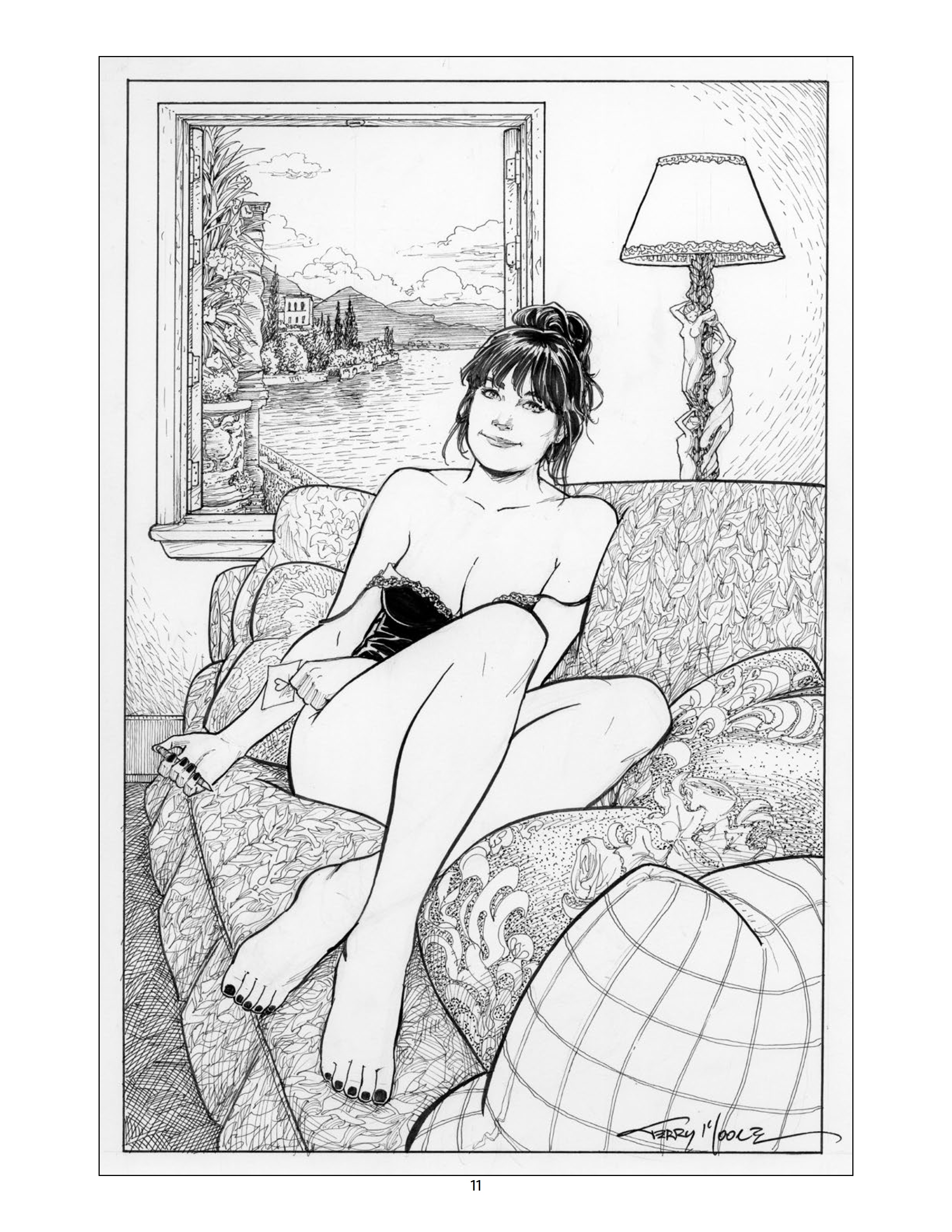 Read online Terry Moore after dark… comic -  Issue # TPB - 13