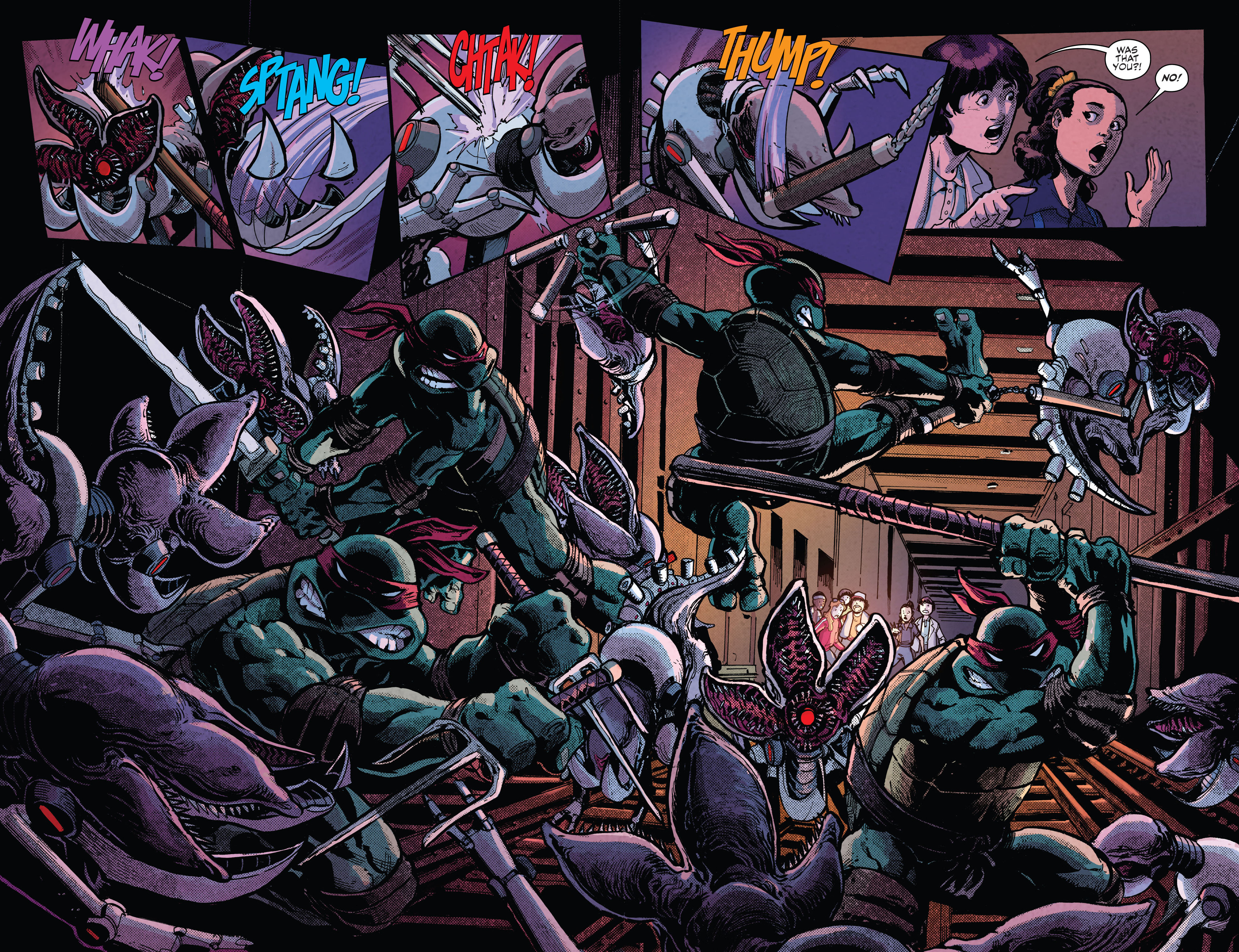 Read online Teenage Mutant Ninja Turtles x Stranger Things comic -  Issue #1 - 8