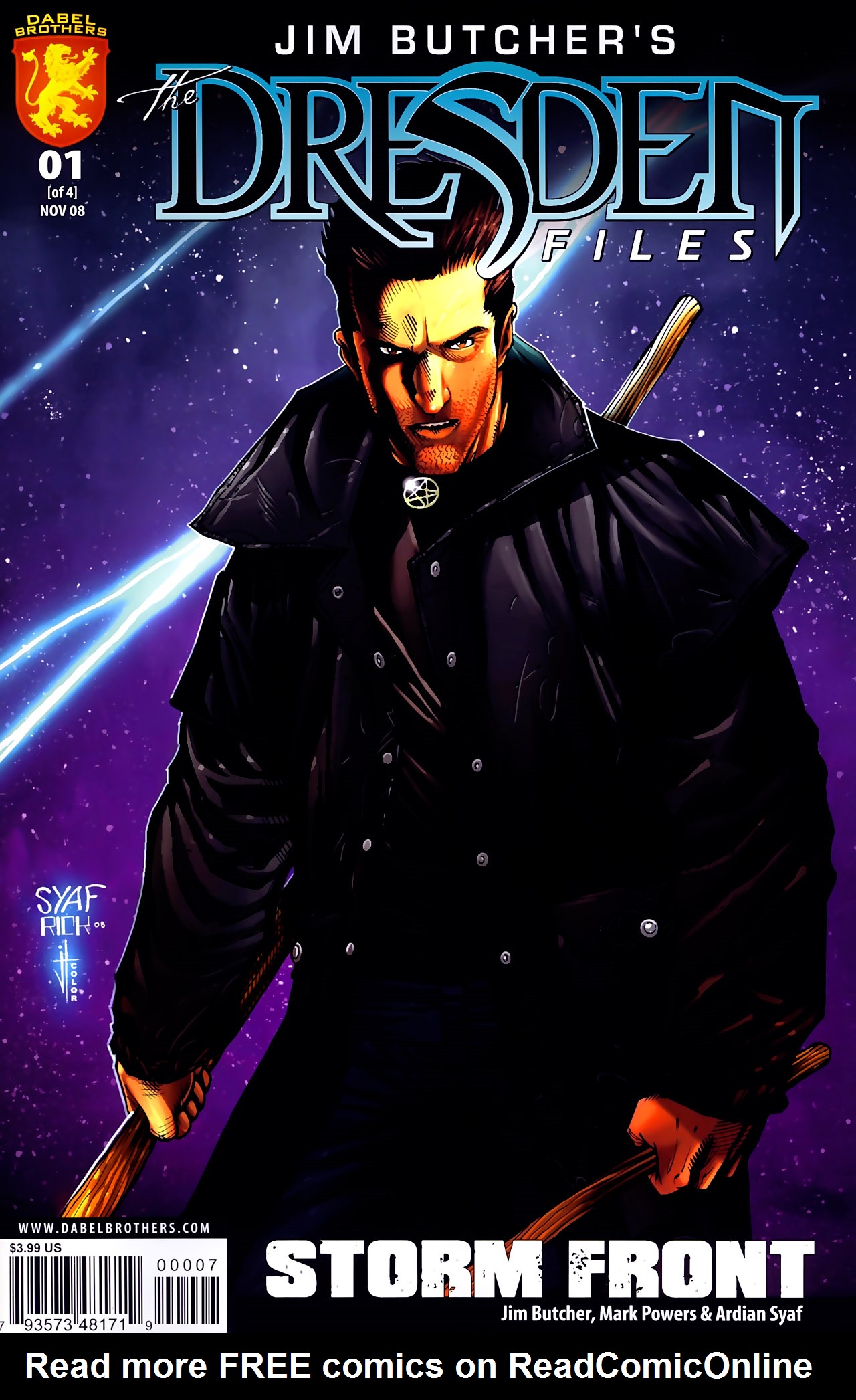 Read online Jim Butcher's The Dresden Files: Storm Front comic -  Issue #1 - 1