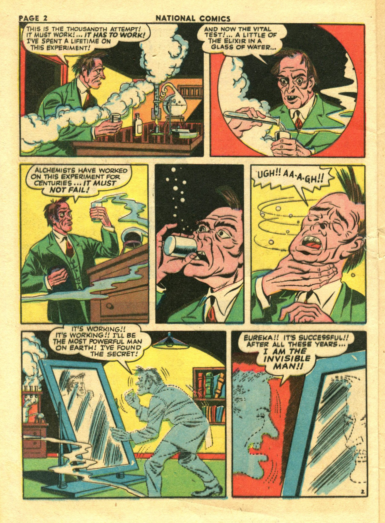 Read online National Comics comic -  Issue #35 - 4