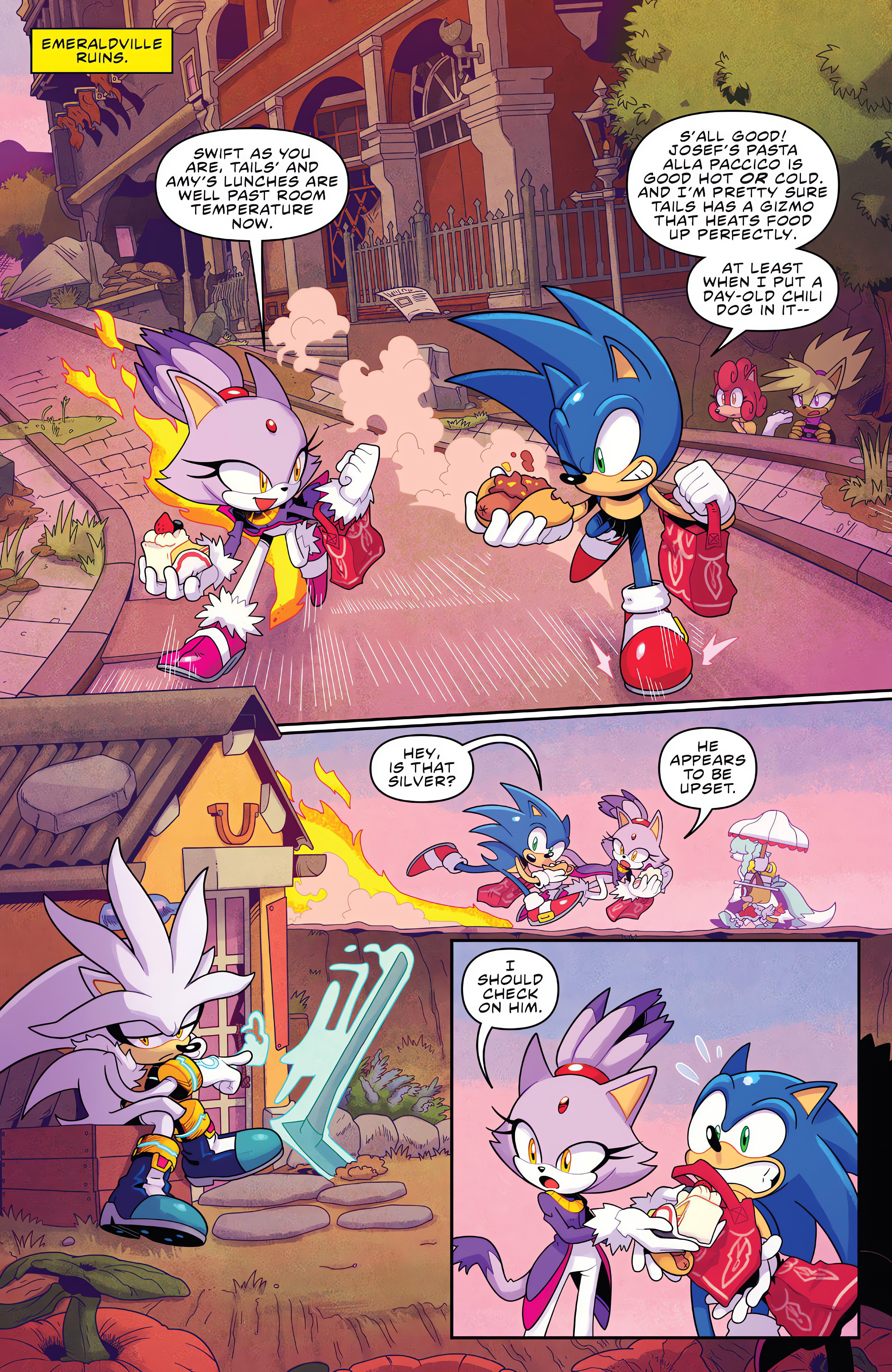 Read online Sonic the Hedgehog (2018) comic -  Issue #64 - 17