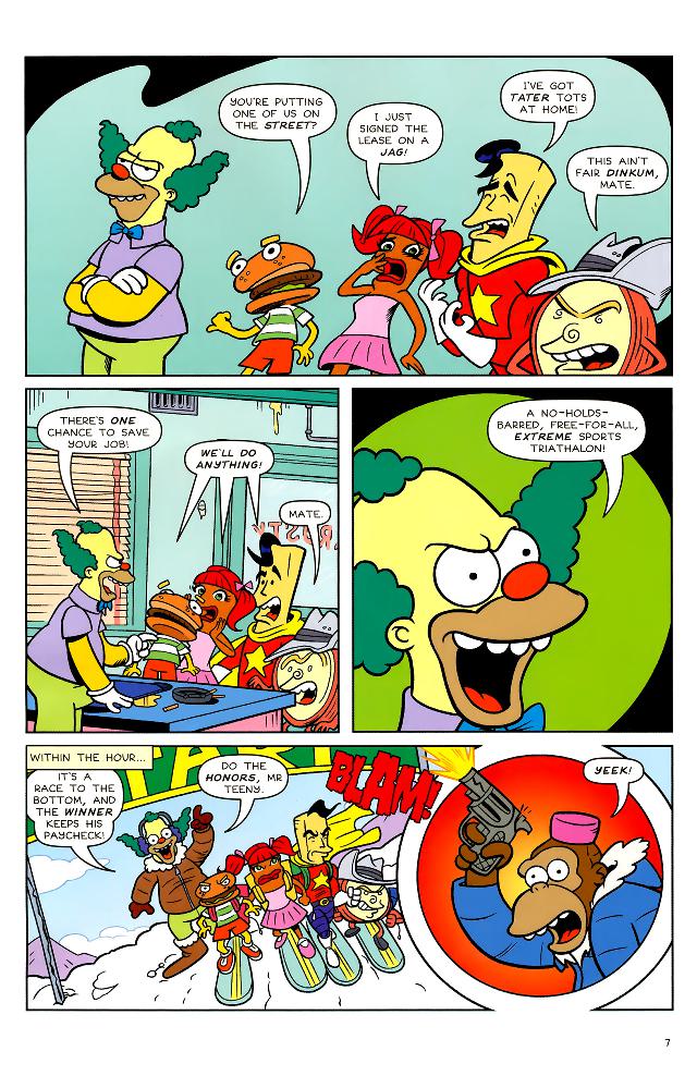 Read online Bongo Comics Free-For-All! comic -  Issue #2009 - 8