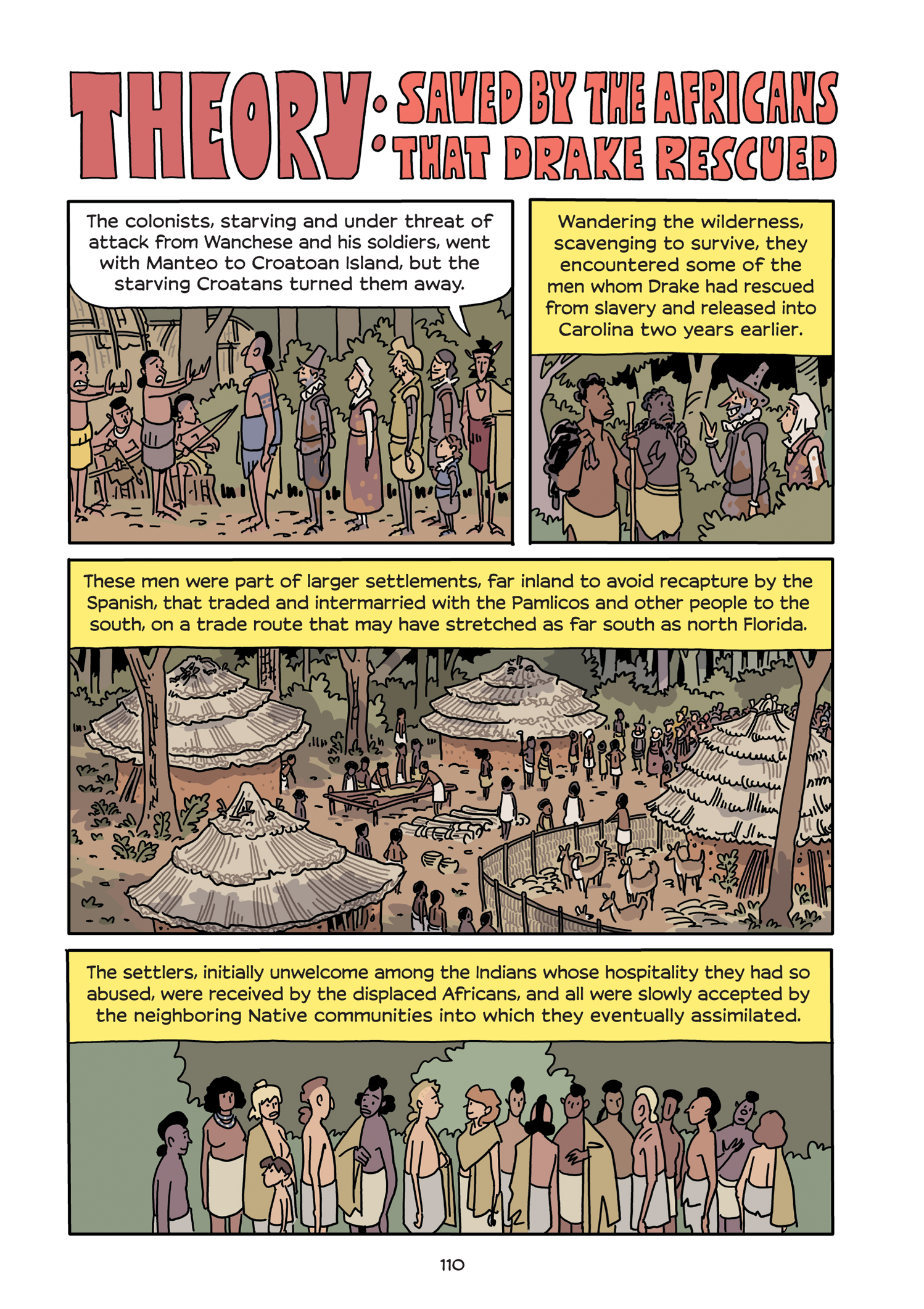 Read online History Comics comic -  Issue # The Roanoke Colony - Americas First Mystery - 115
