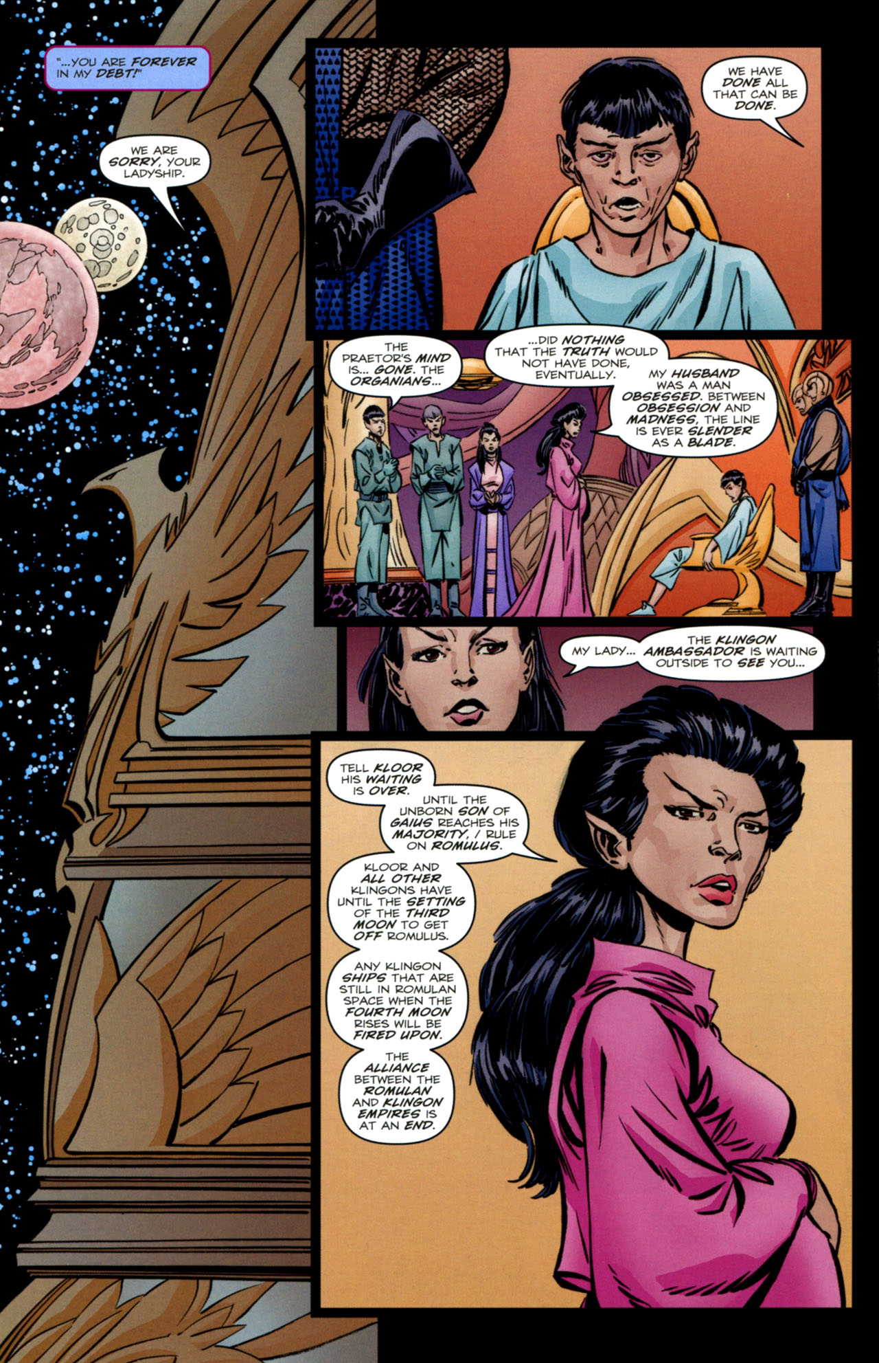 Read online Star Trek: Romulans Schism comic -  Issue #3 - 22