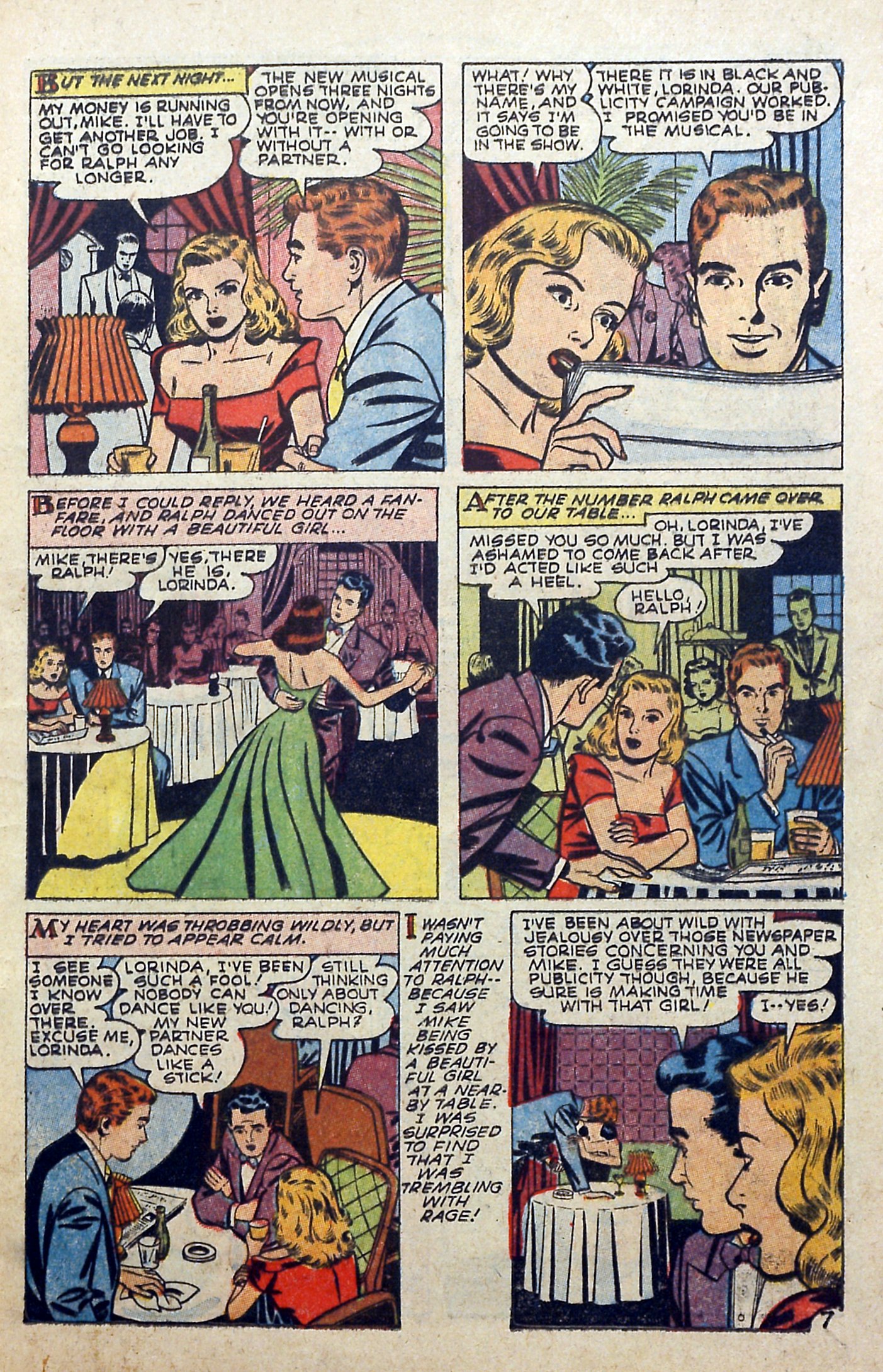Read online Glamorous Romances comic -  Issue #81 - 9