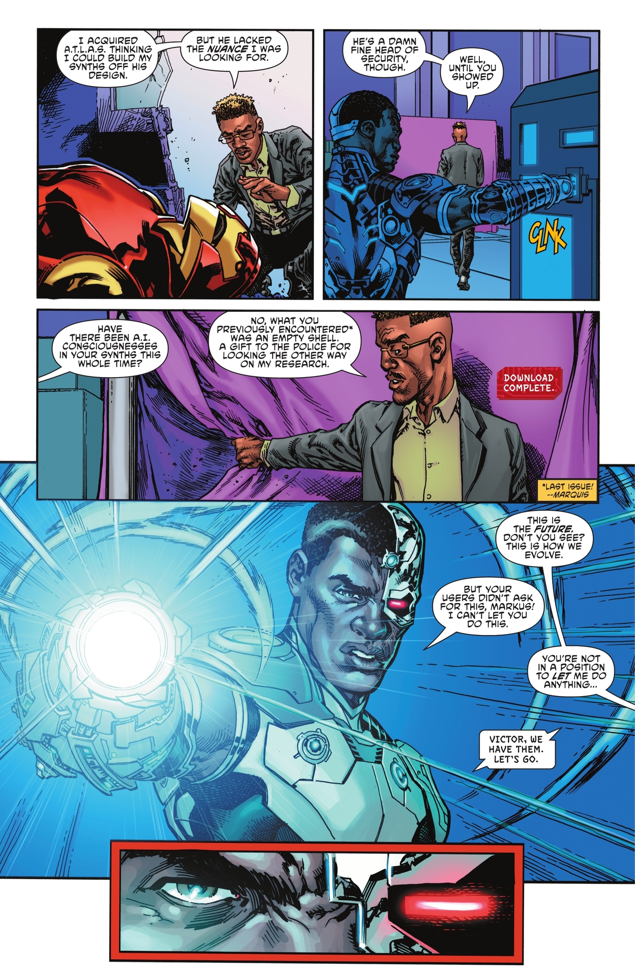 Read online Cyborg (2023) comic -  Issue #3 - 18
