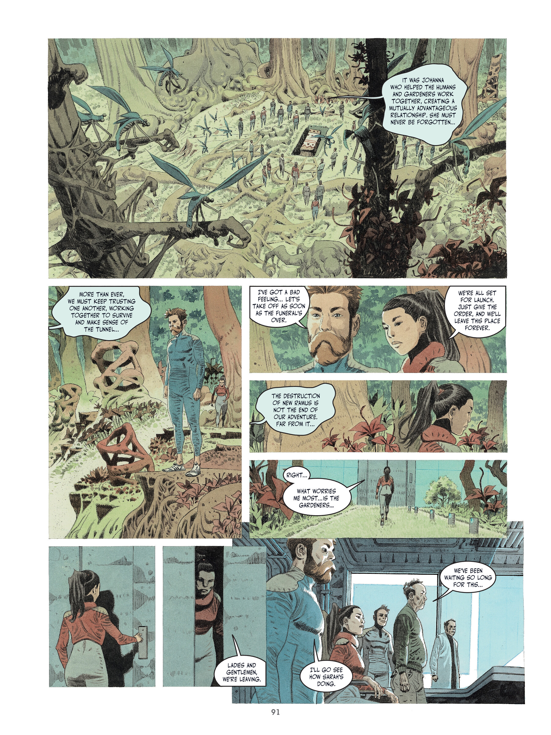 Read online Project ARKA: Into the Dark Unknown comic -  Issue # TPB - 92
