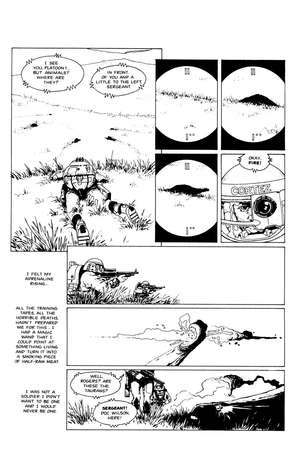 Read online The Forever War comic -  Issue #1 - 30